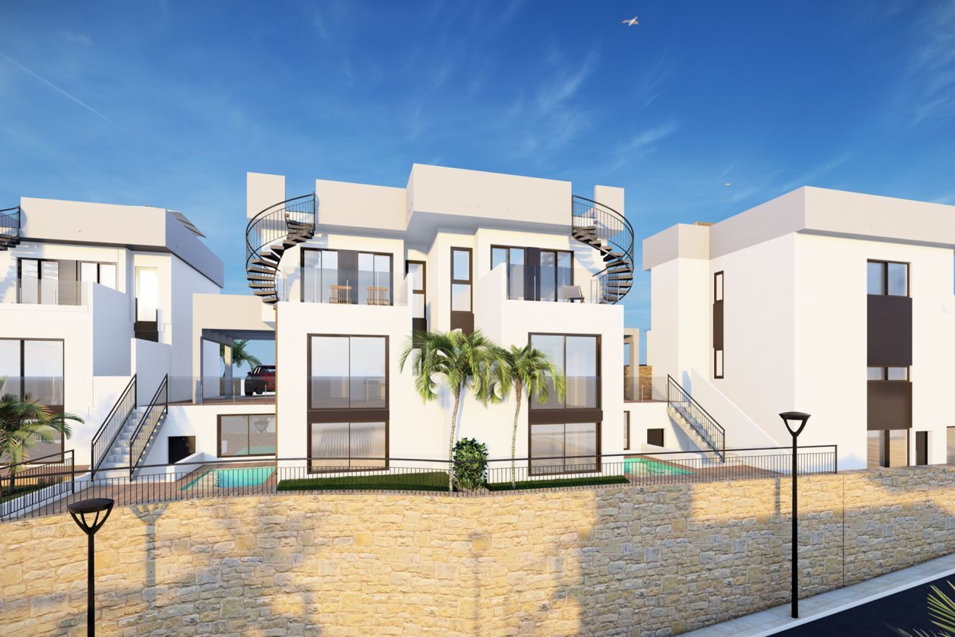 Obra nueva - Townhouses -
Algorfa