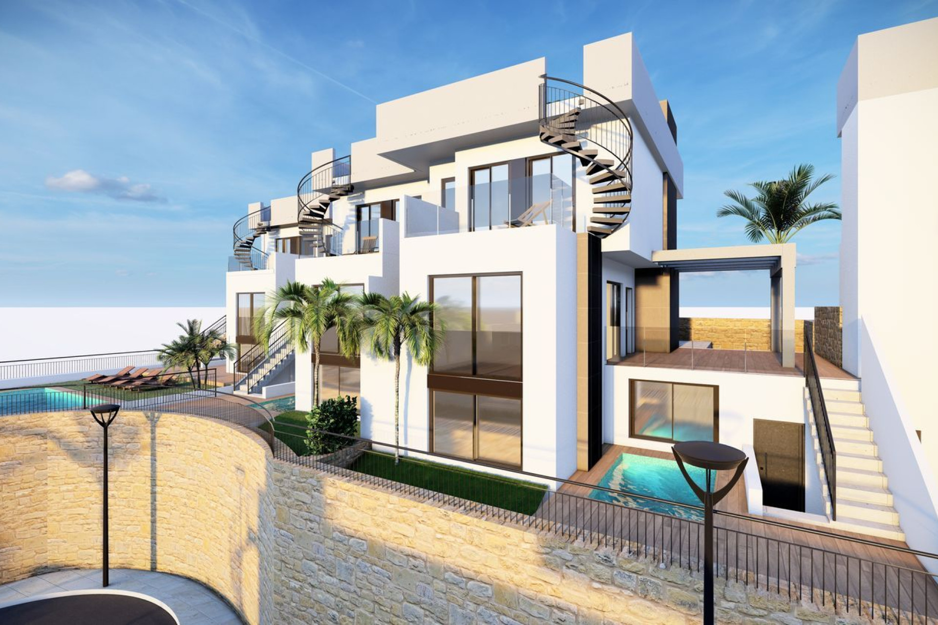 Obra nueva - Townhouses -
Algorfa