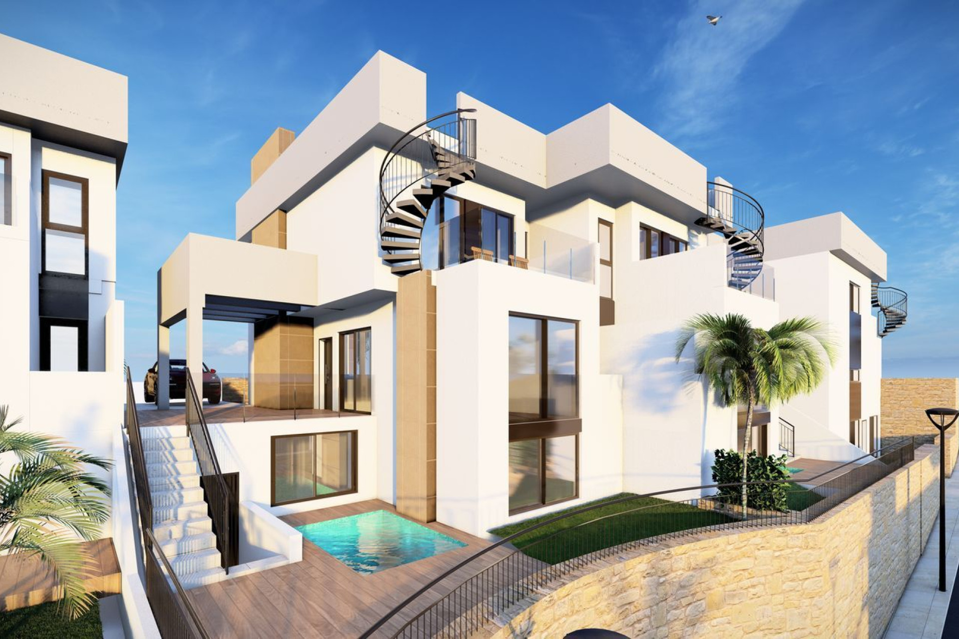 Obra nueva - Townhouses -
Algorfa