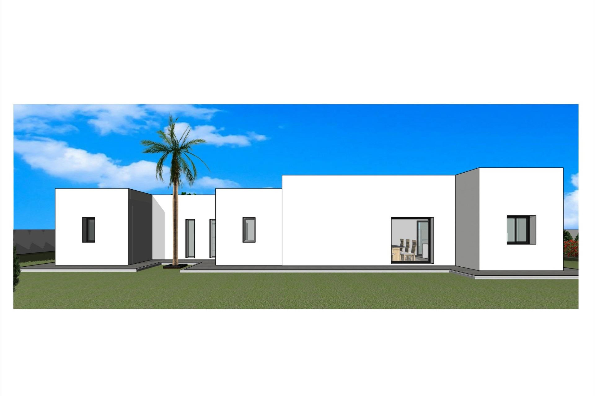 Obra nueva - Villa -
Aspe - Poligono 19