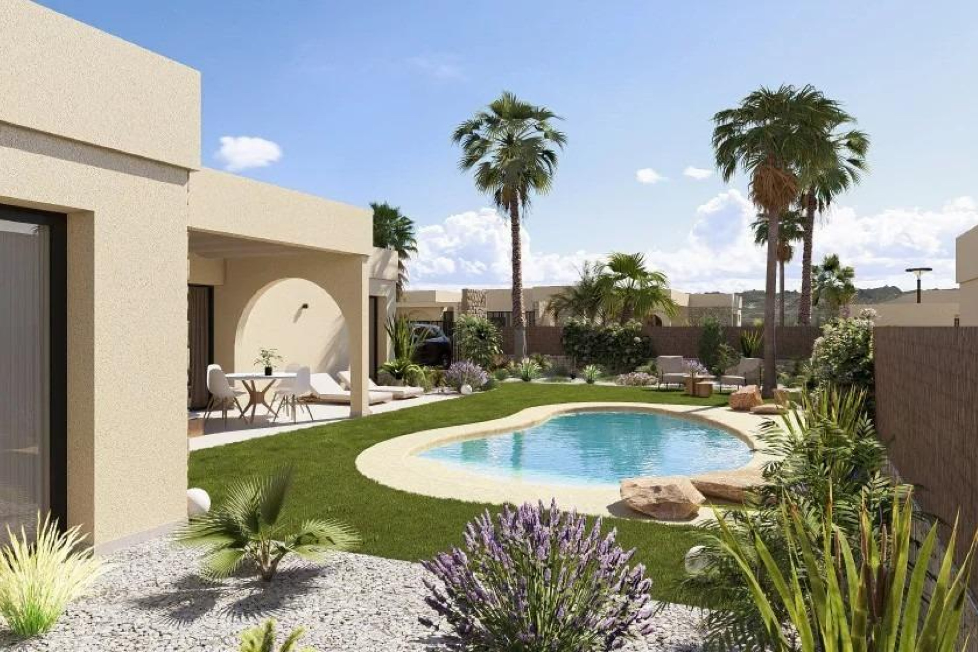 Obra nueva - Villa -
Baños y Mendigo - Altaona Golf