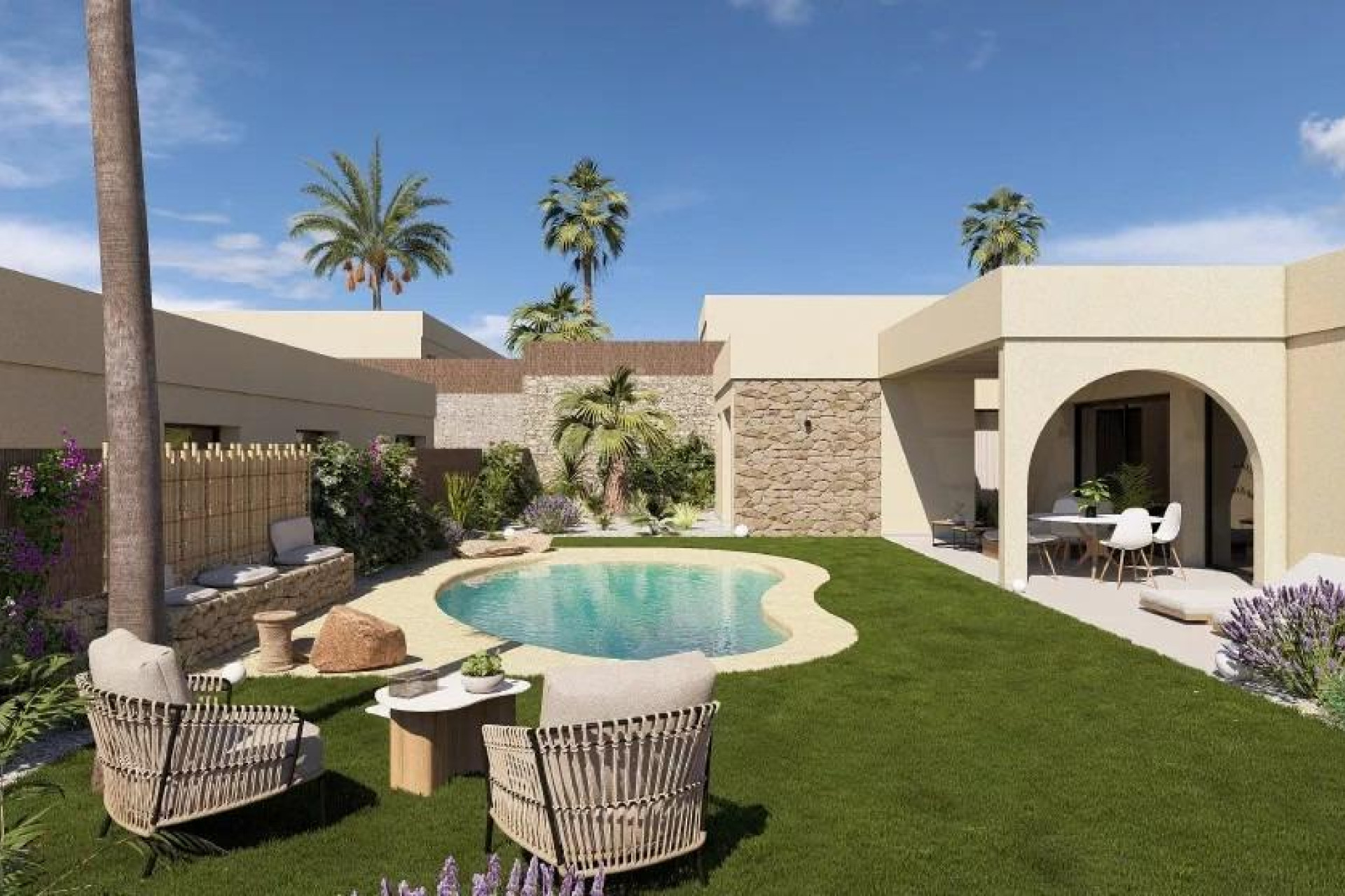 Obra nueva - Villa -
Baños y Mendigo - Altaona Golf