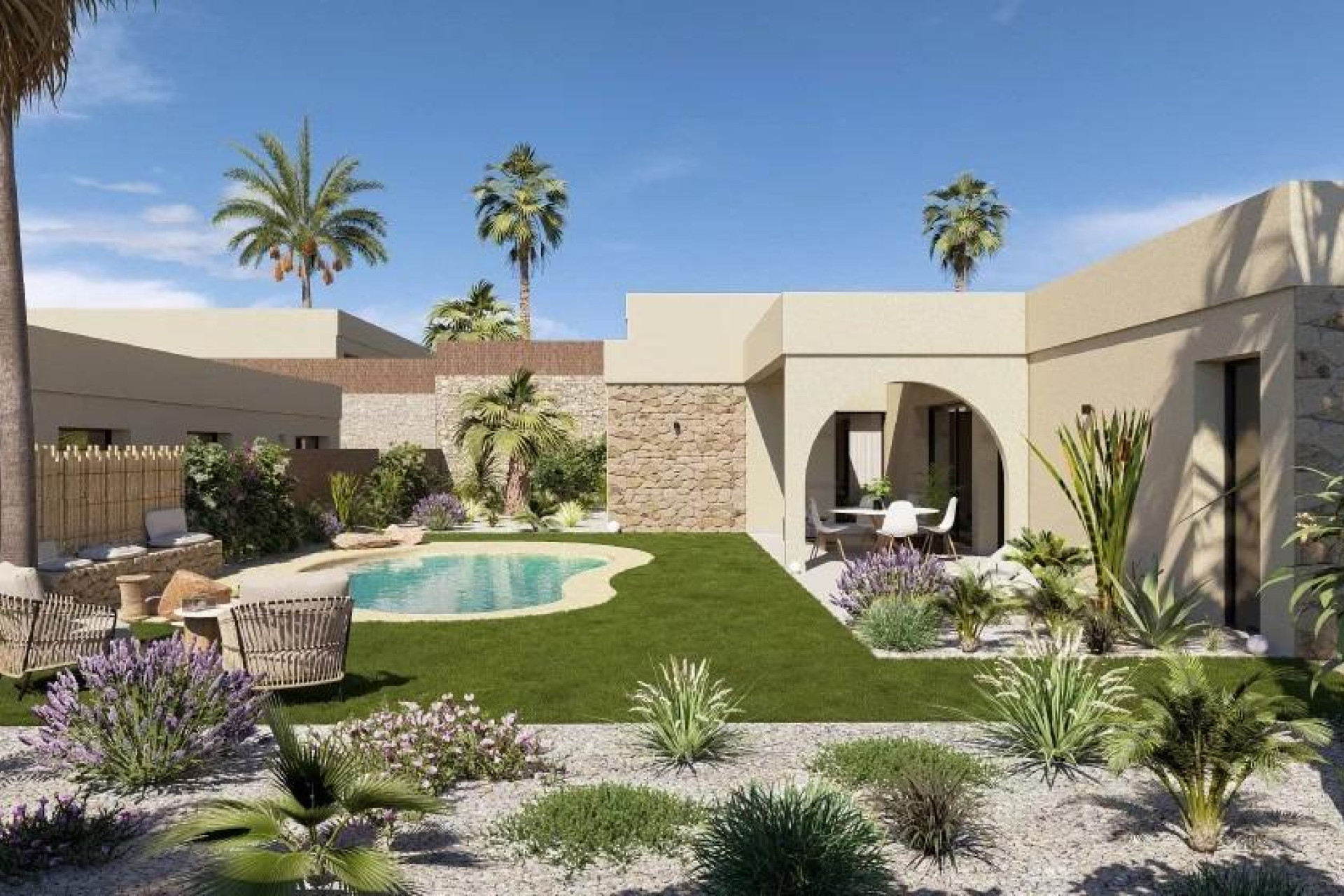 Obra nueva - Villa -
Baños y Mendigo - Altaona Golf