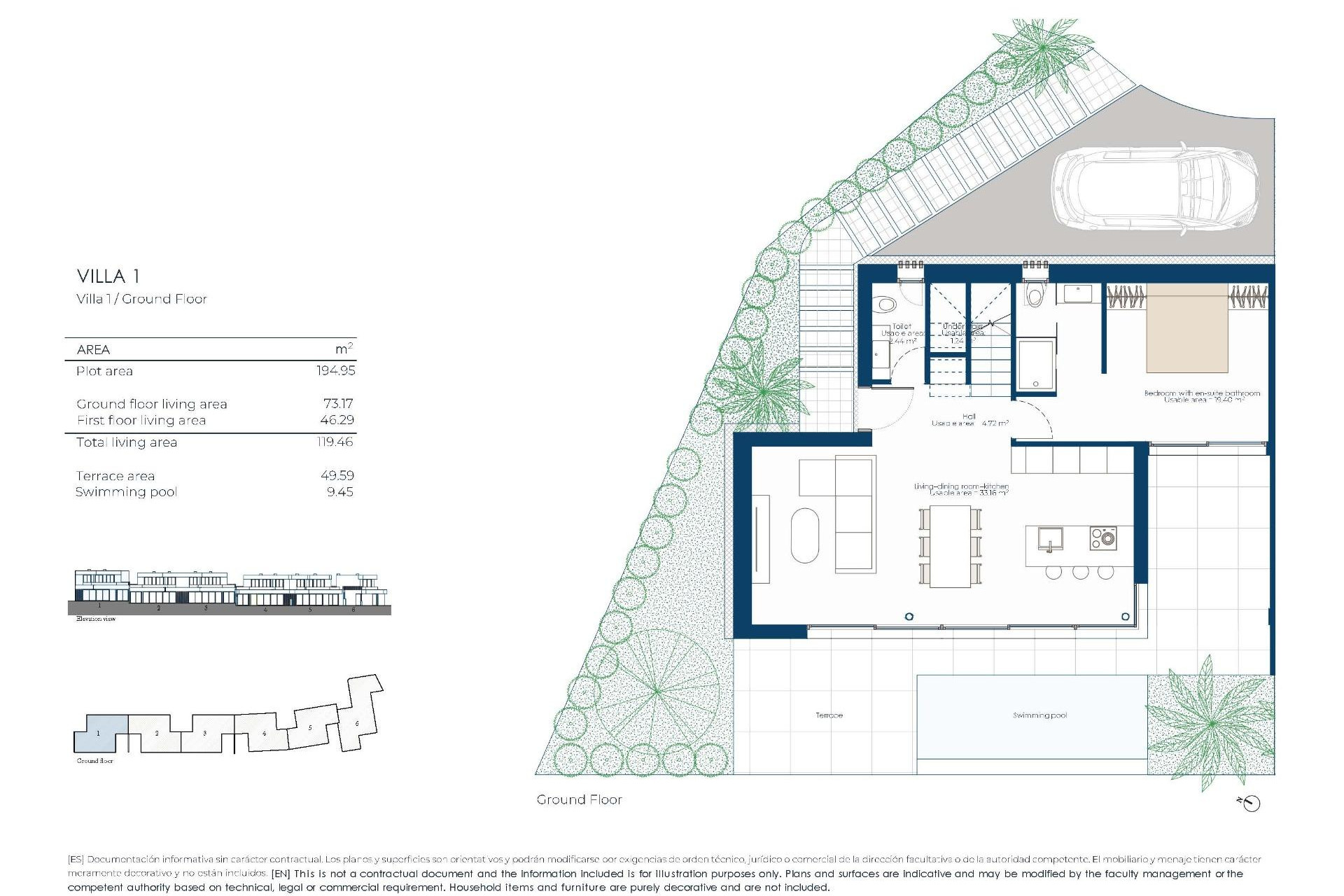 Obra nueva - Villa -
Baños y Mendigo - El Valle Golf