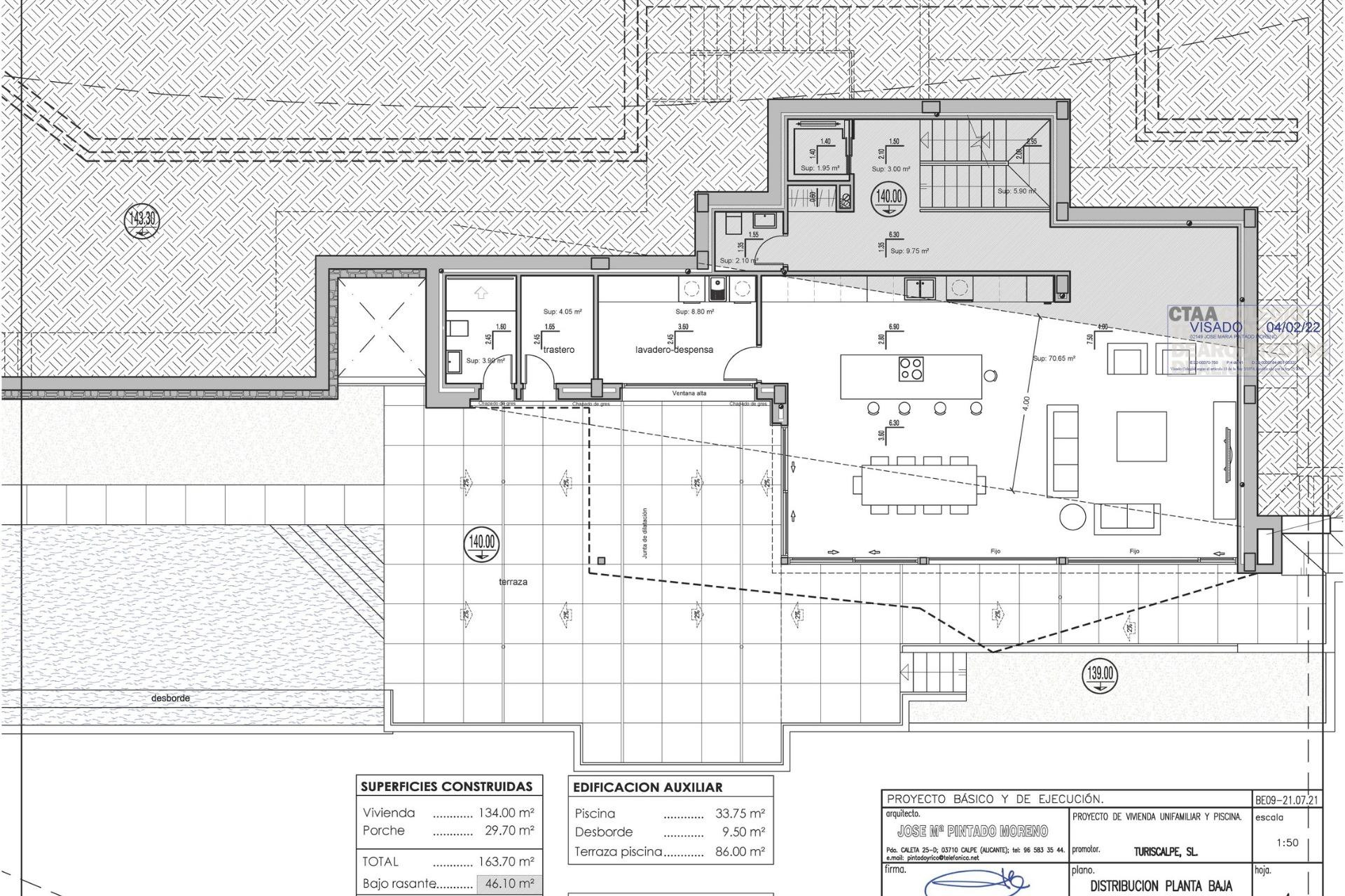 Obra nueva - Villa -
Benissa - Racó Del Galeno