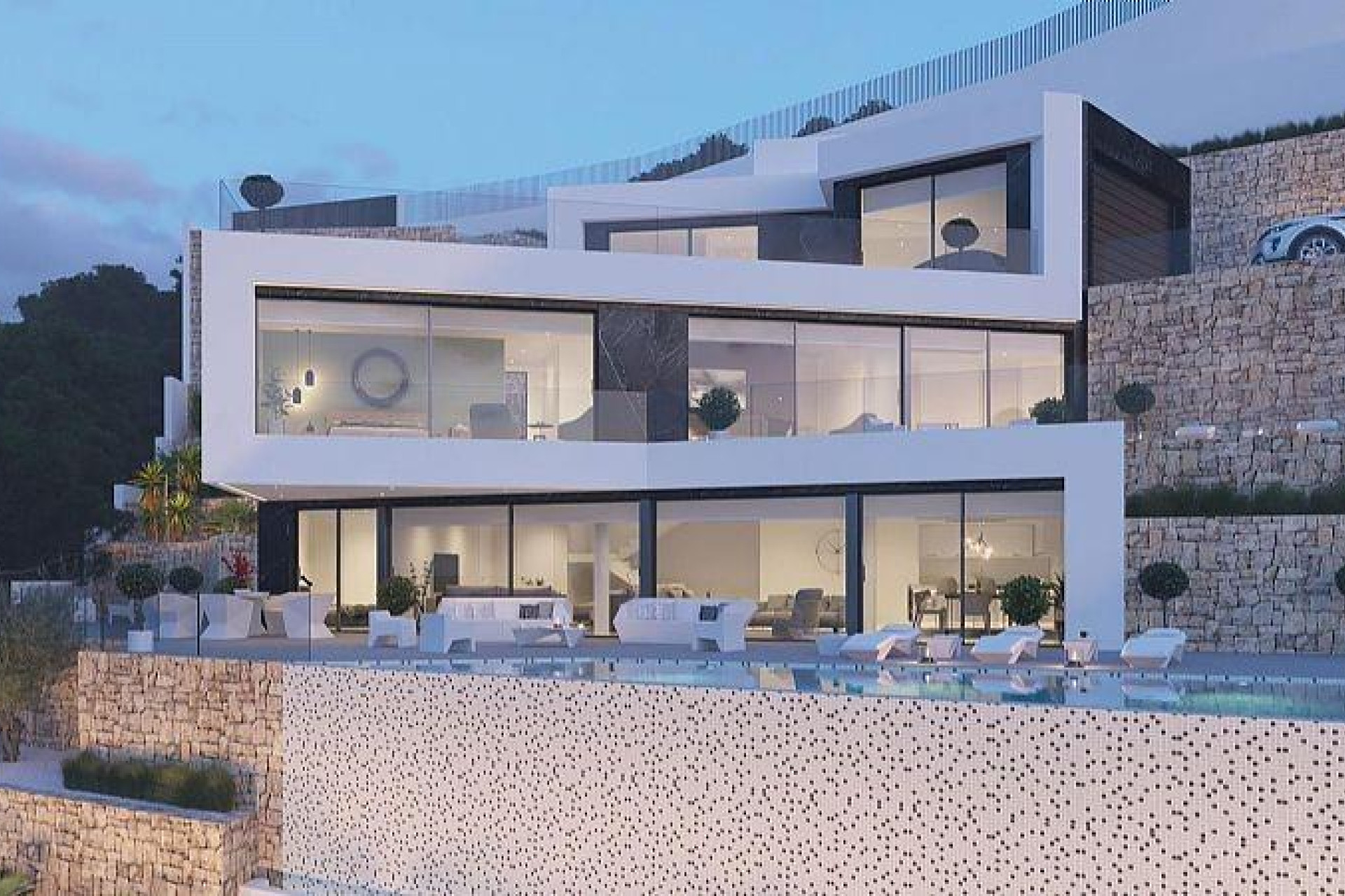 Obra nueva - Villa -
Benissa - Racó Del Galeno
