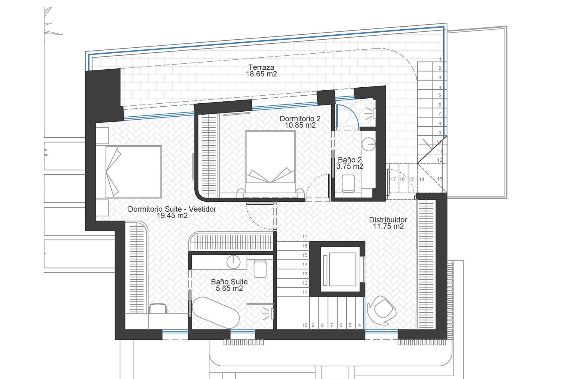 Obra nueva - Villa -
Cabo de Palos - Cala Flores