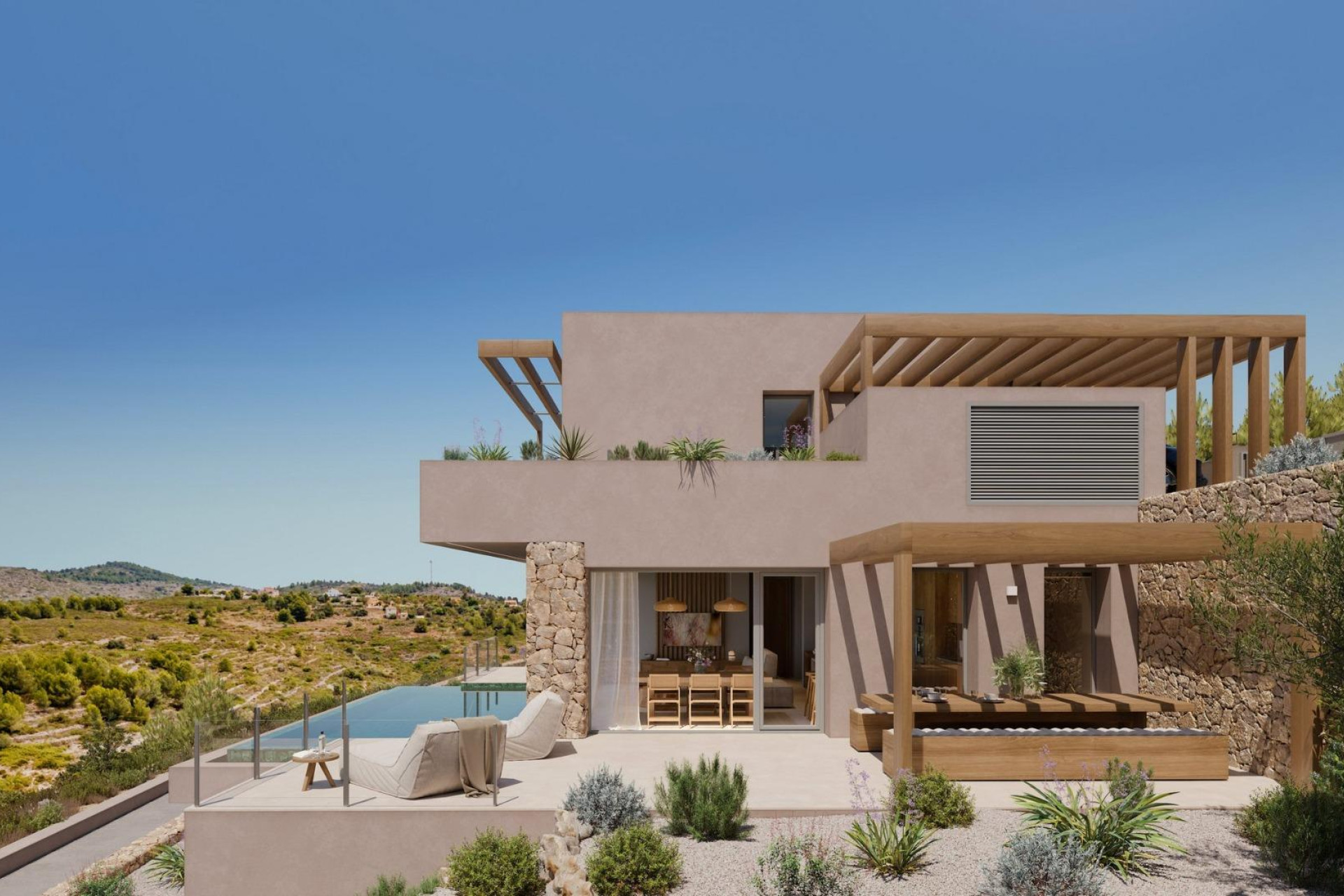 Obra nueva - Villa -
Llíber - Montanya Llarga