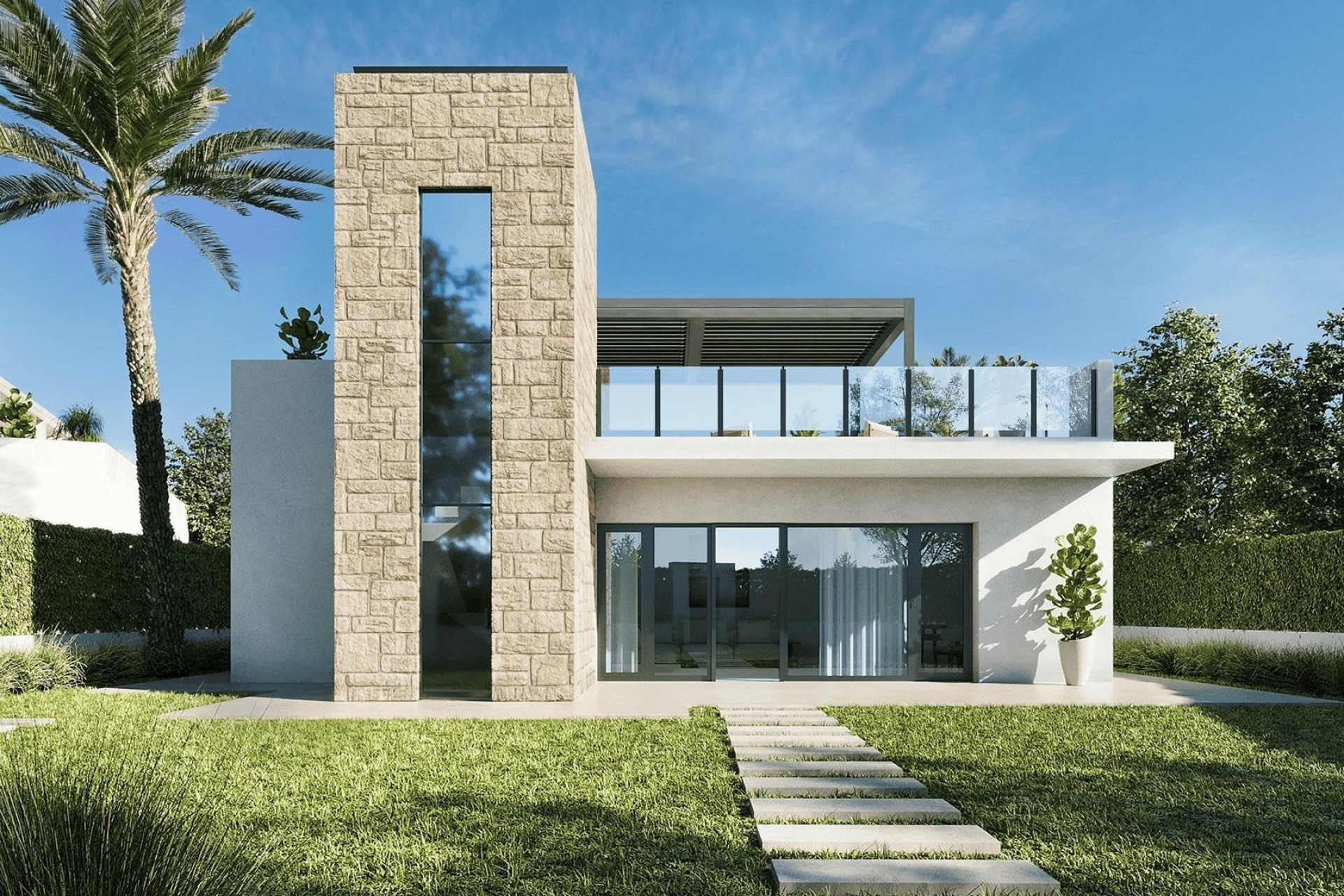 Obra nueva - Villa -
Lorca - Jardines de Almenara