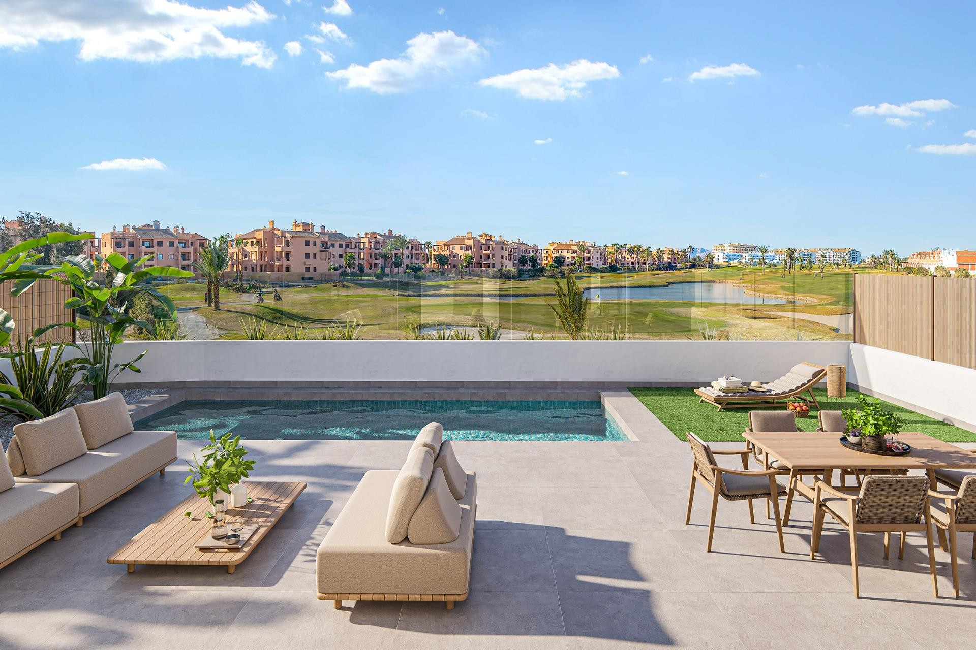 Obra nueva - Villa -
Los Alcazares - La Serena Golf