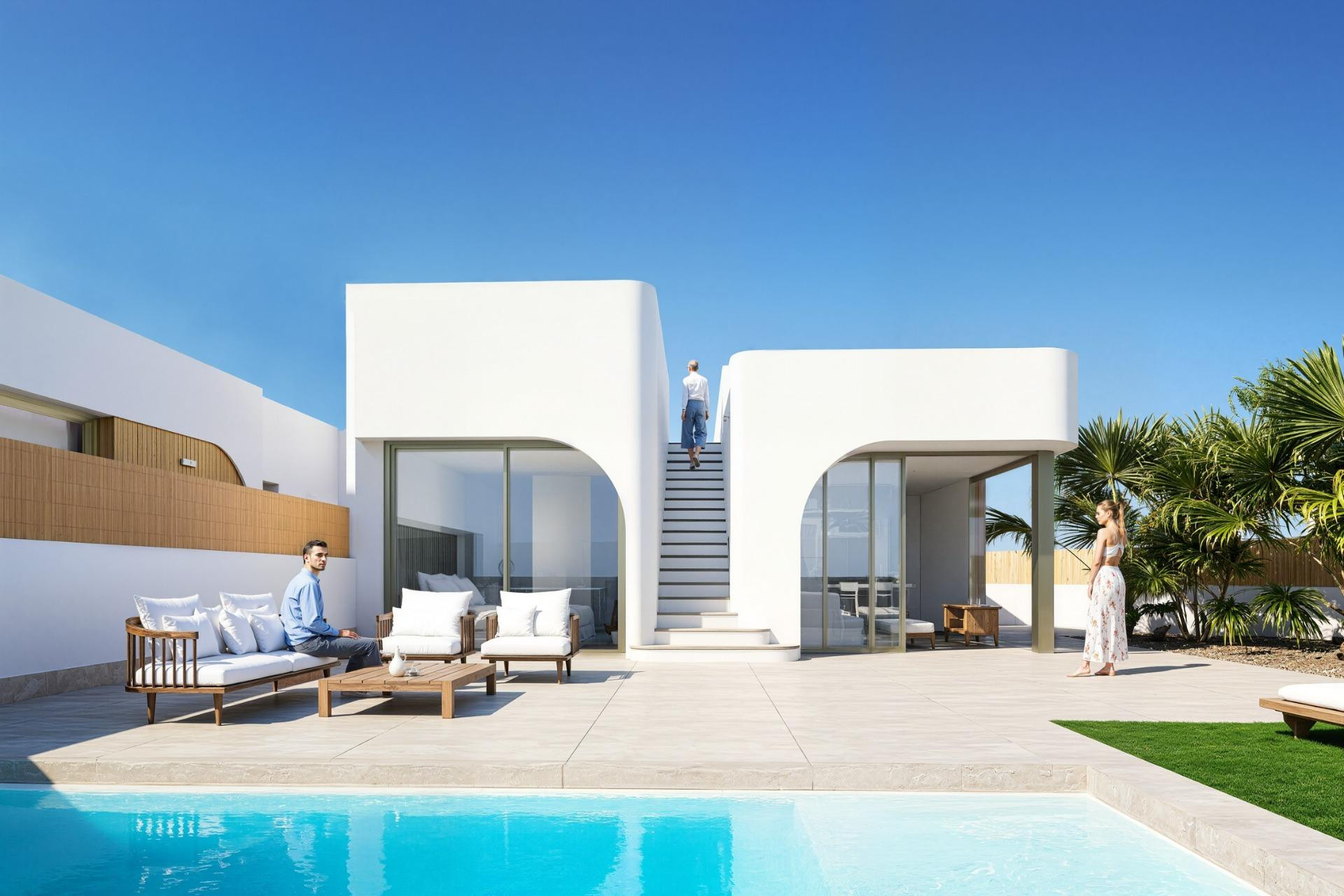 Obra nueva - Villa -
Los Alcazares - La Serena Golf