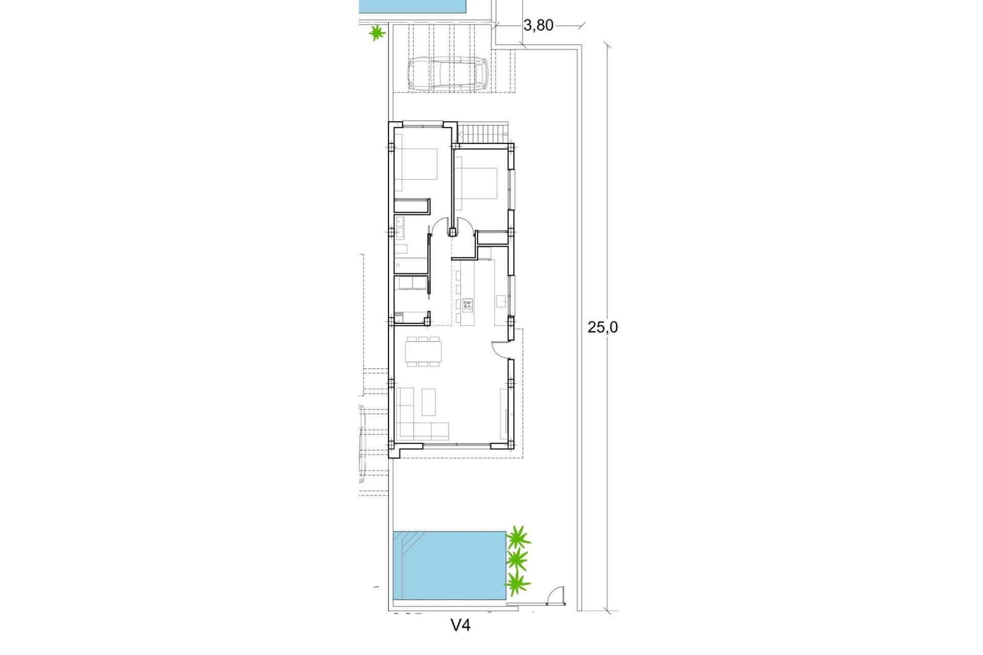 Obra nueva - Villa -
Los Alcazares - Serena Golf