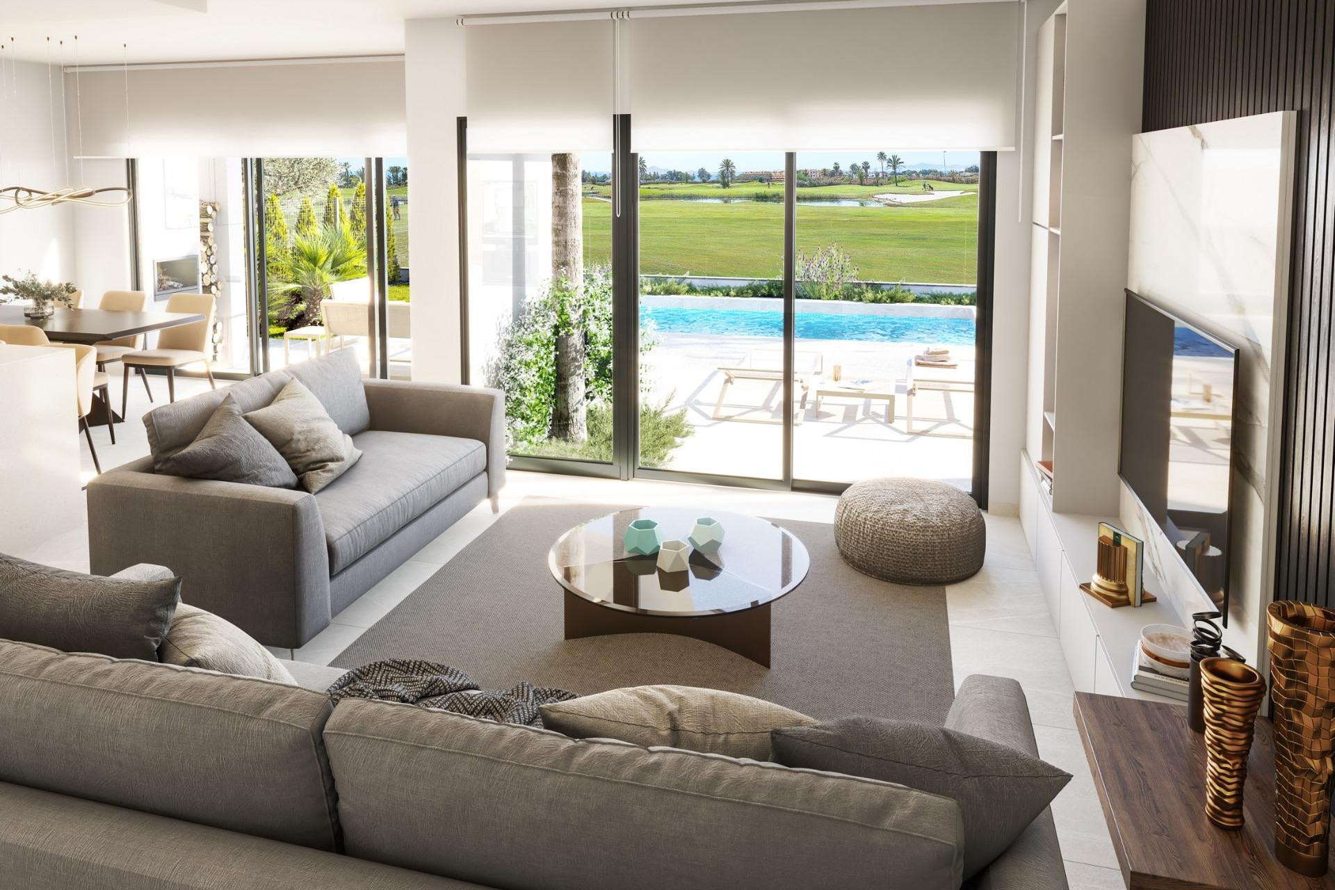 Obra nueva - Villa -
Los Alcazares - Serena Golf
