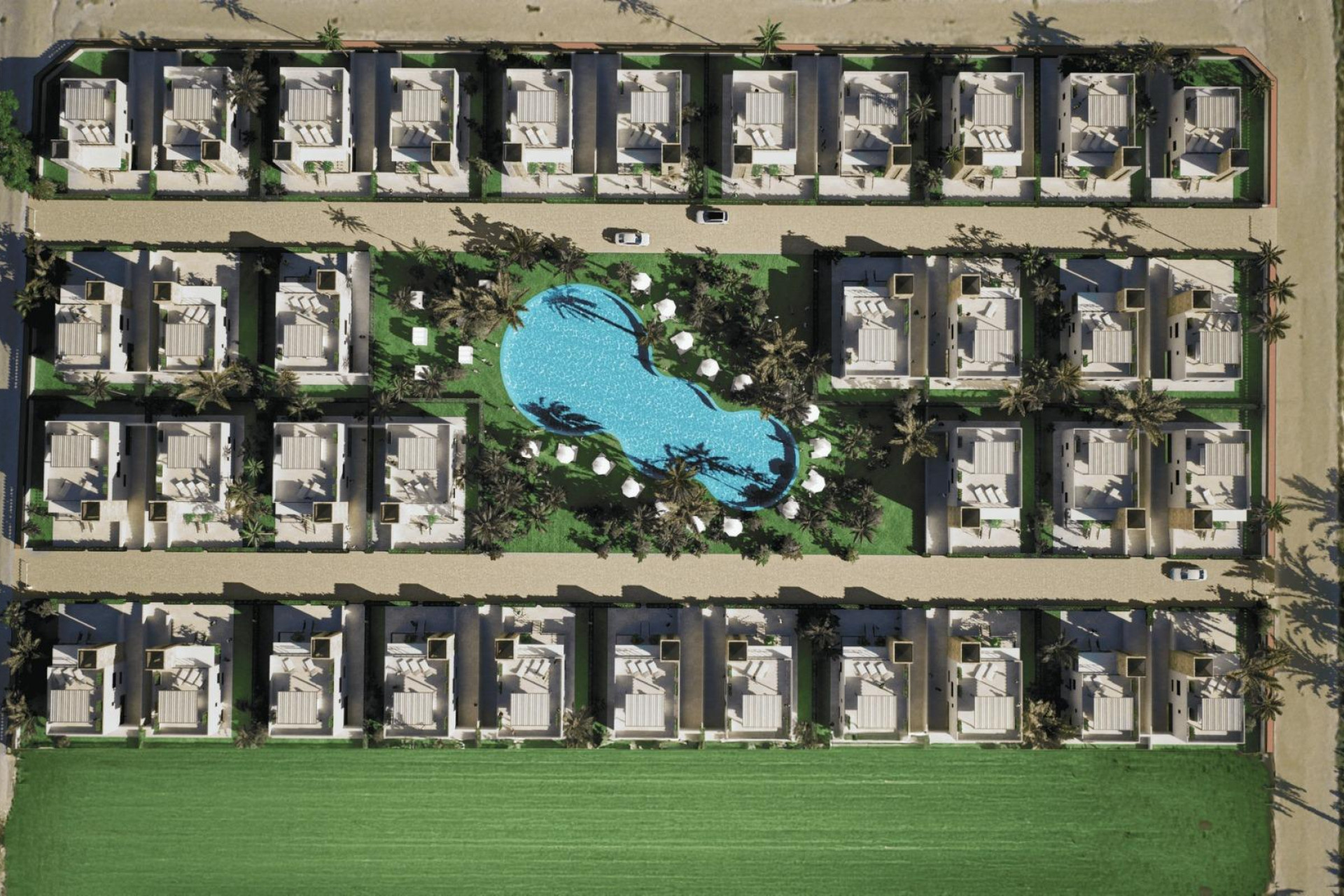 Obra nueva - Villa -
Mazarron - Camposol Golf