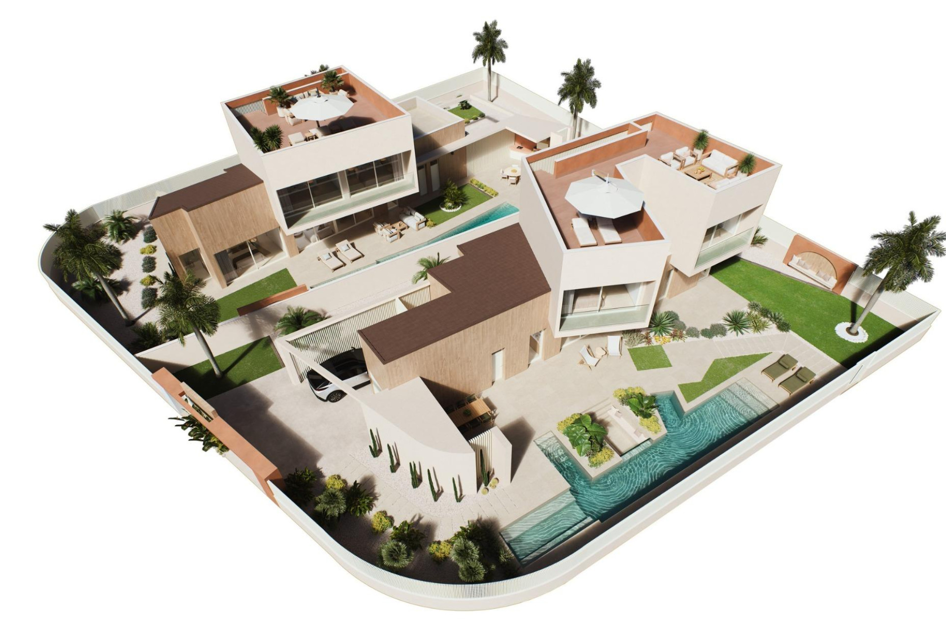 Obra nueva - Villa -
Orihuela Costa - Dehesa de campoamor
