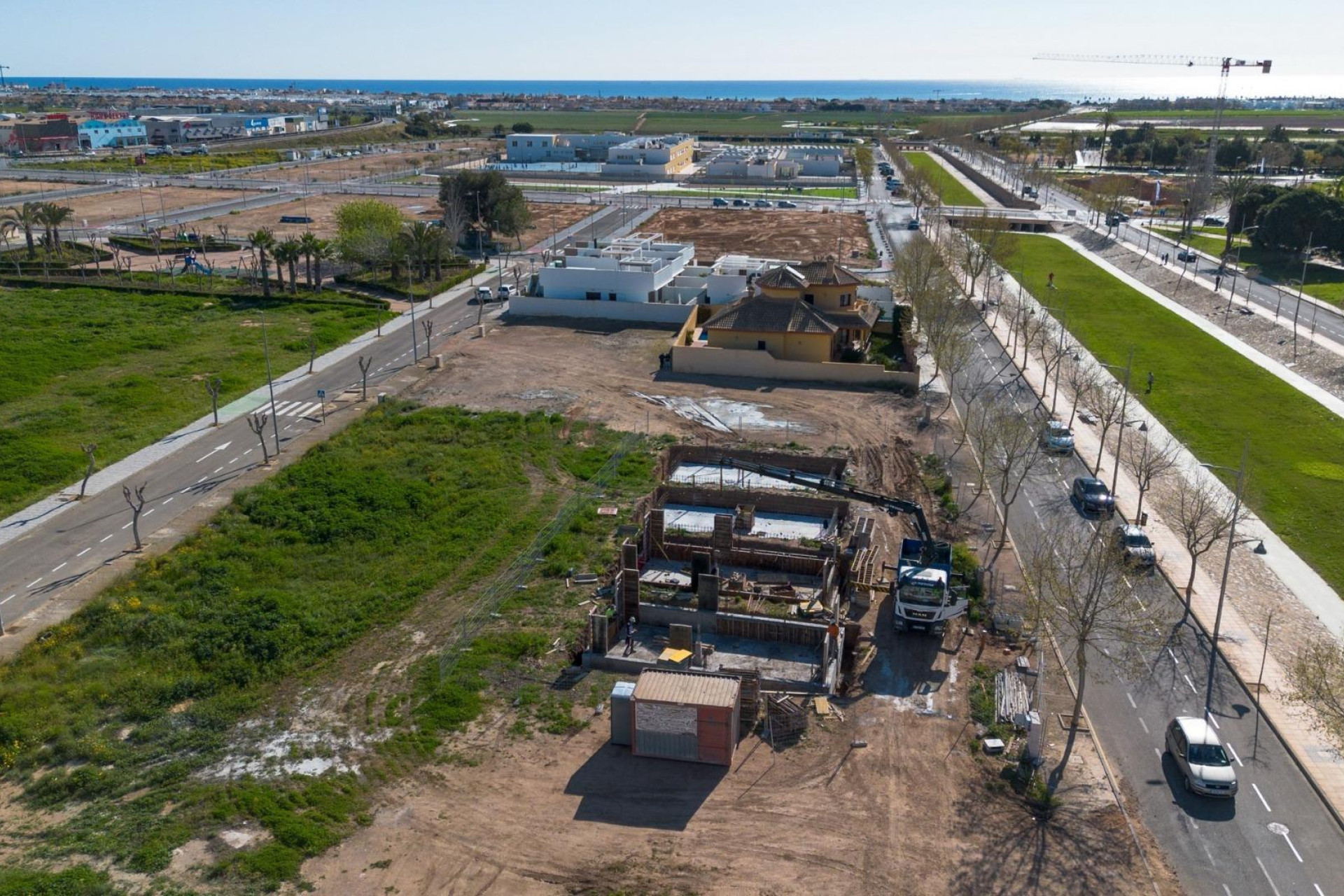 Obra nueva - Villa -
Pilar de la Horadada - pueblo