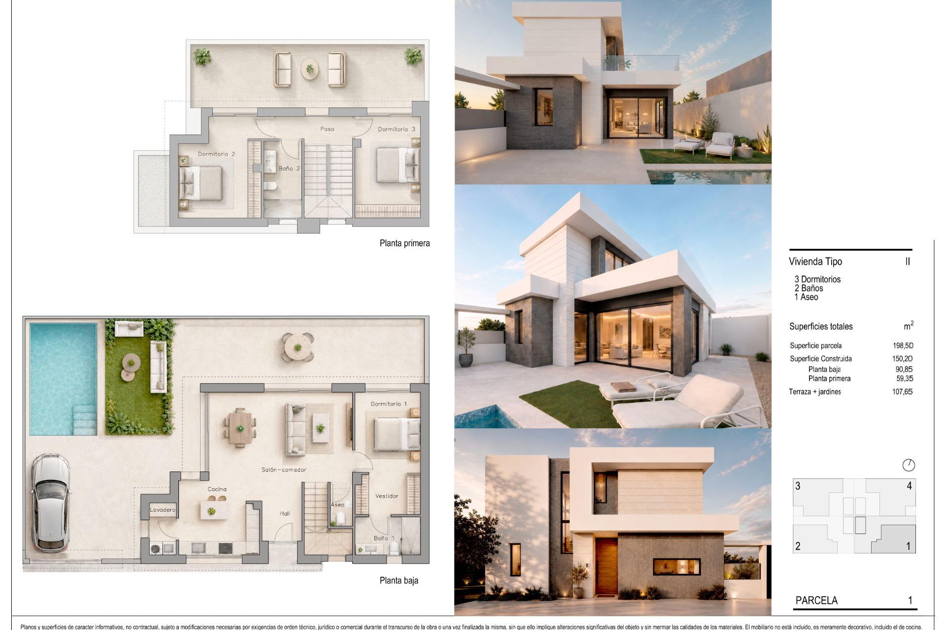 Obra nueva - Villa -
Pilar de la Horadada - pueblo