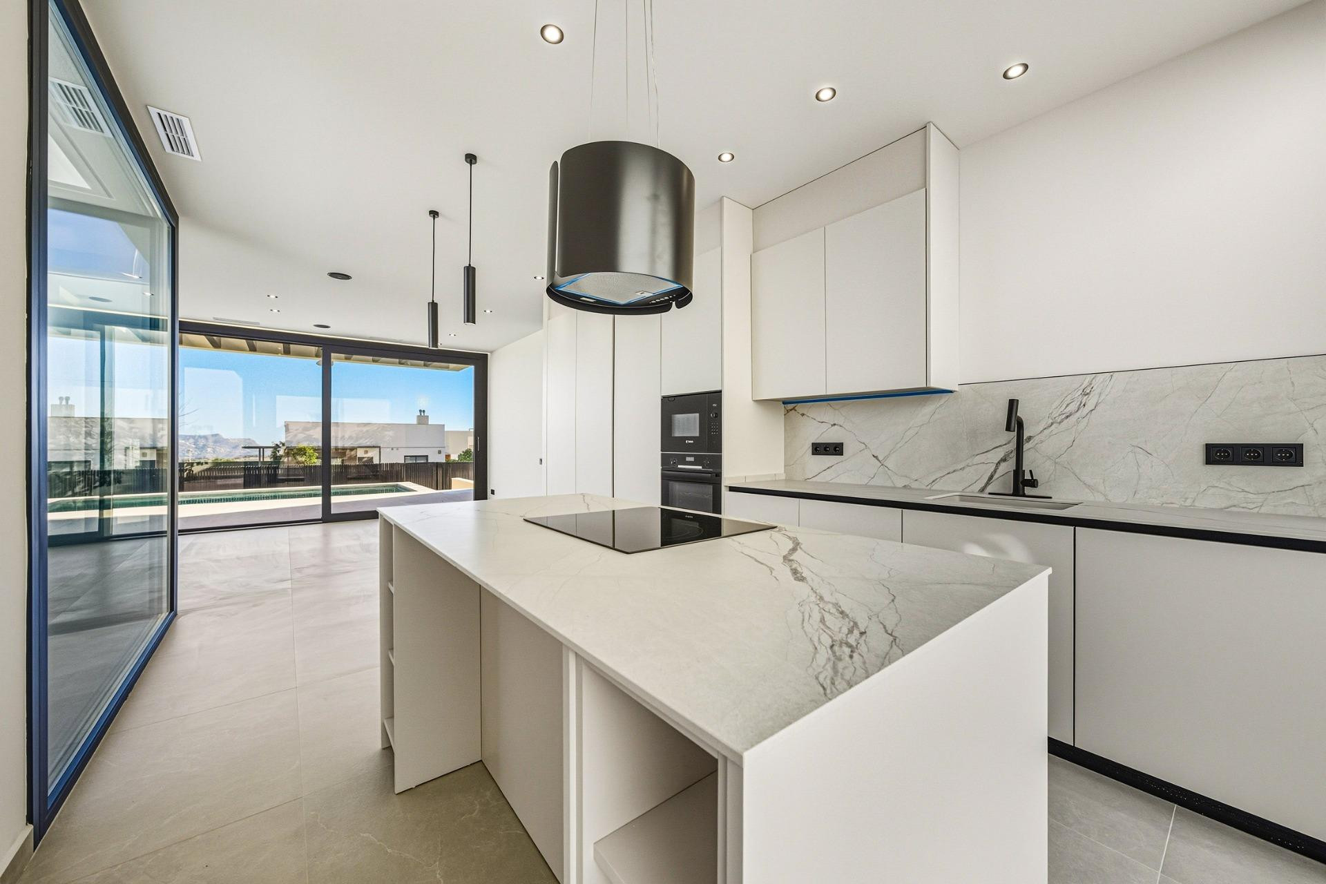 Obra nueva - Villa -
Polop - La Alberca