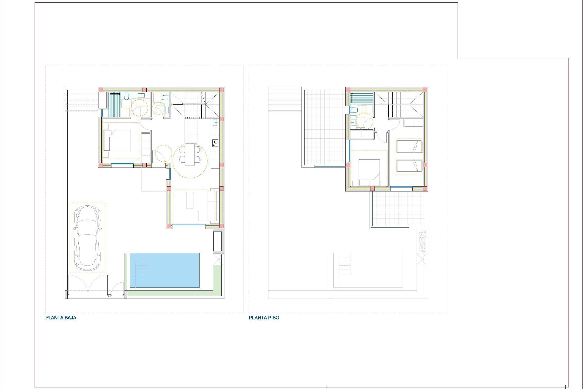 Obra nueva - Villa -
San Fulgencio - Polideportivo