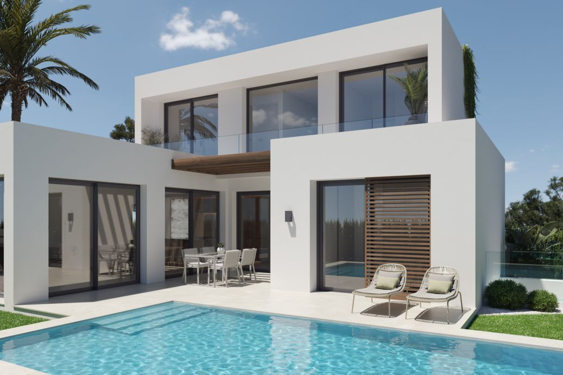 Obra nueva - Villas -
Alfaz del Pi - Calle Turquesa , 4