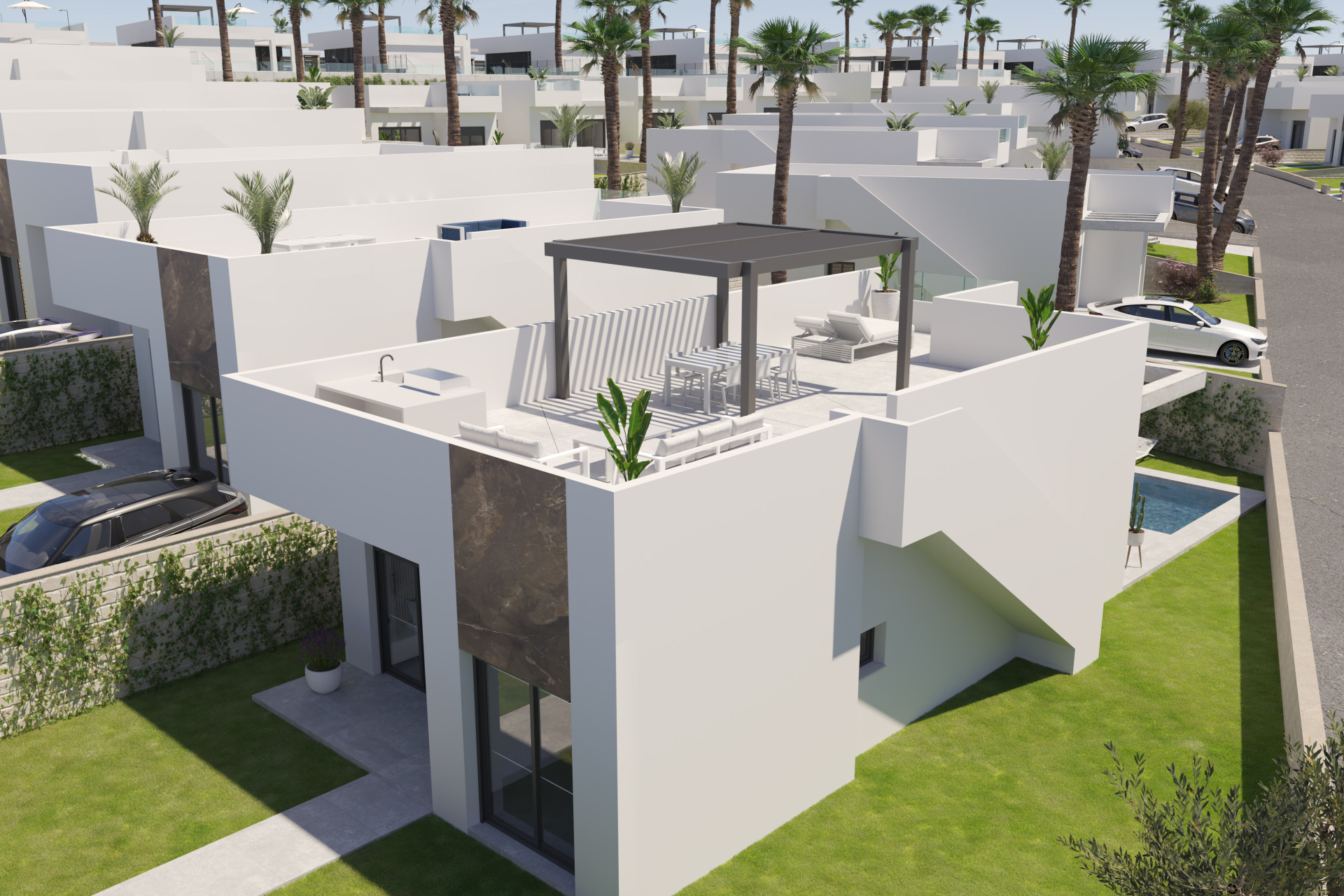 Obra nueva - Villas -
Algorfa - 03169