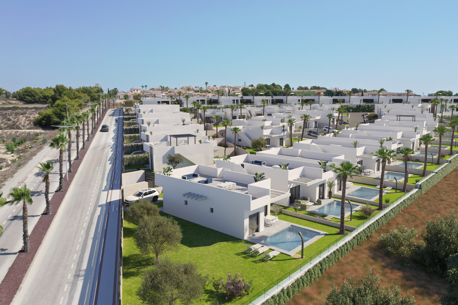 Obra nueva - Villas -
Algorfa - 03169