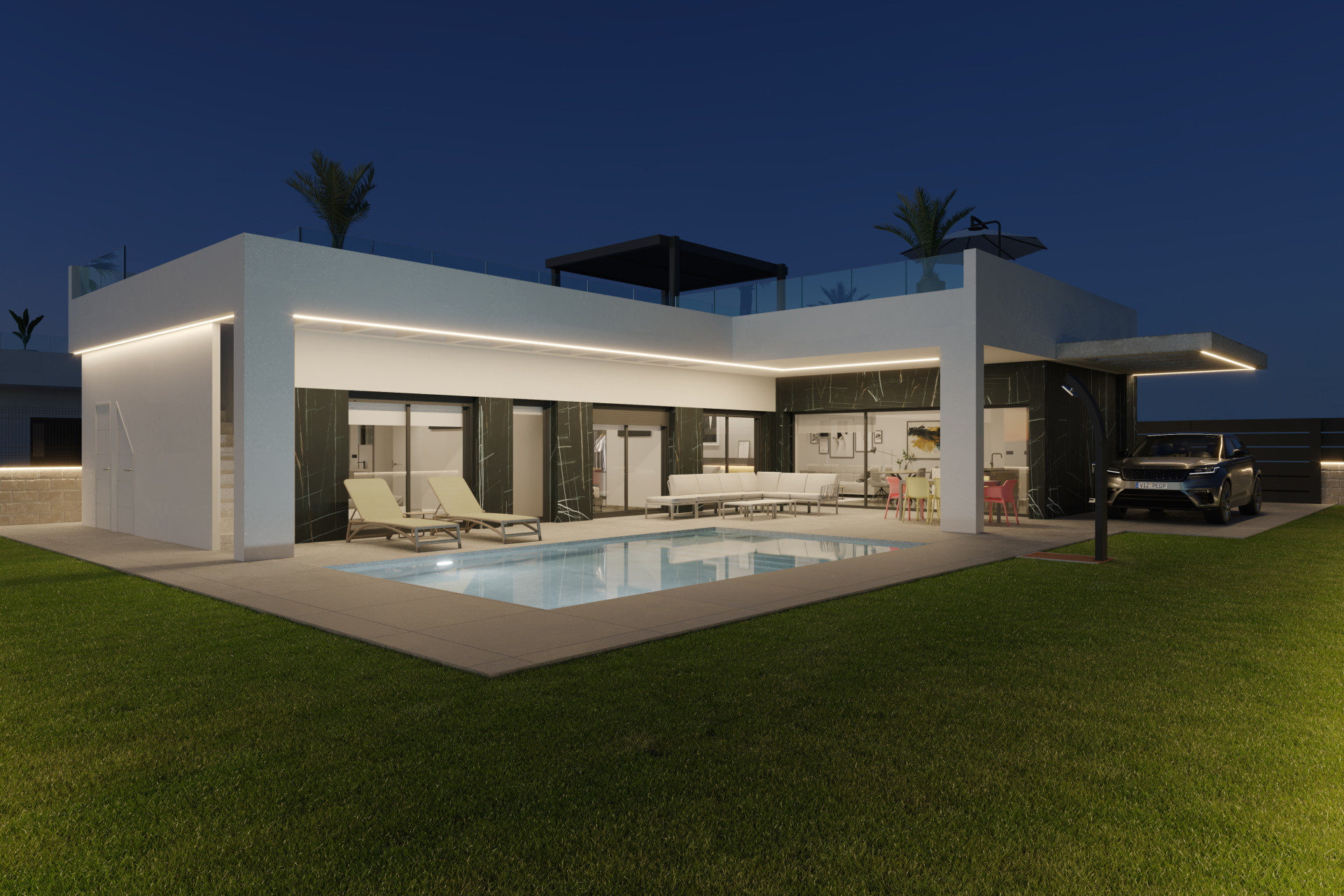 Obra nueva - Villas -
Algorfa