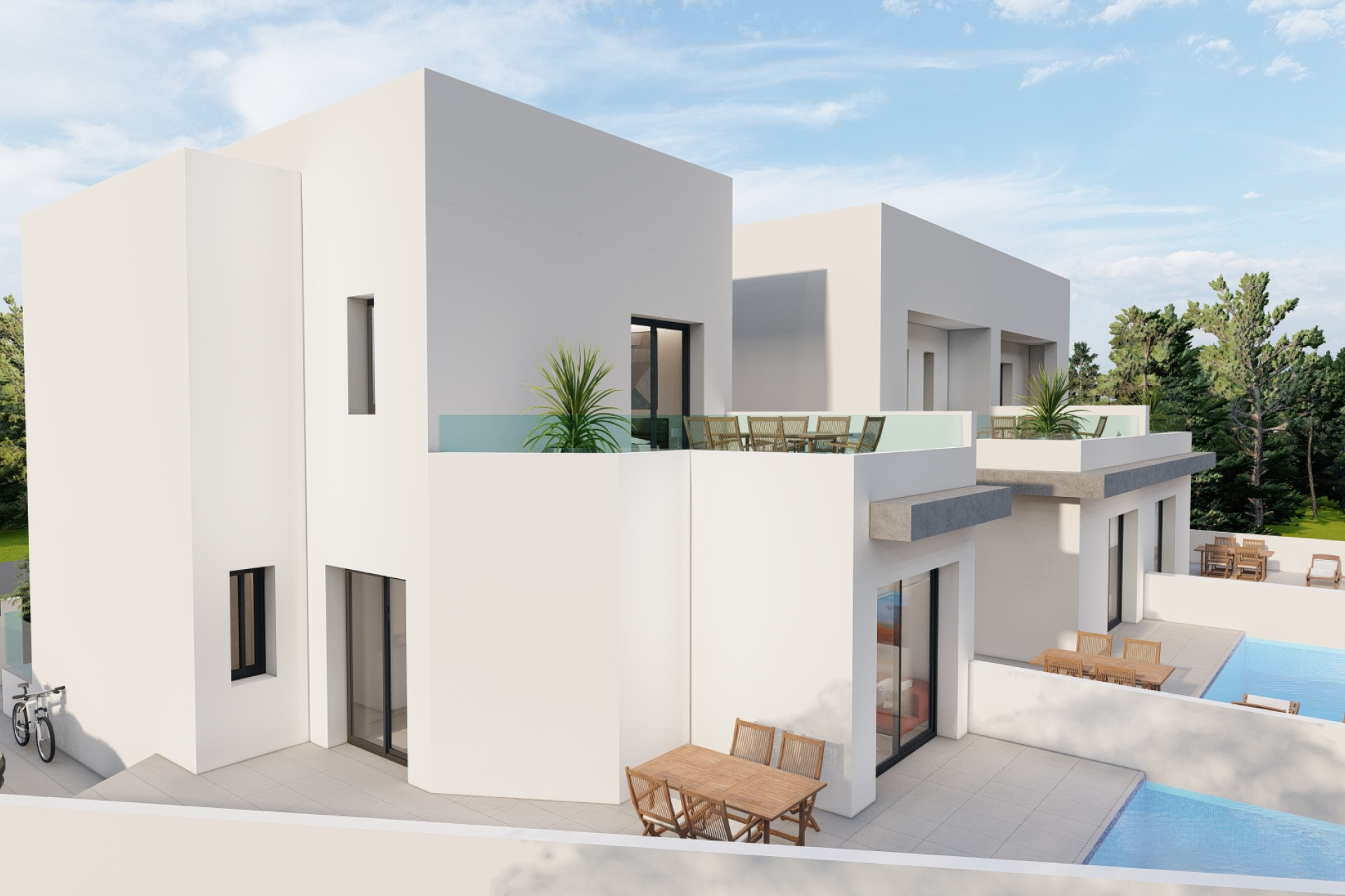 Obra nueva - Villas -
Daya Nueva