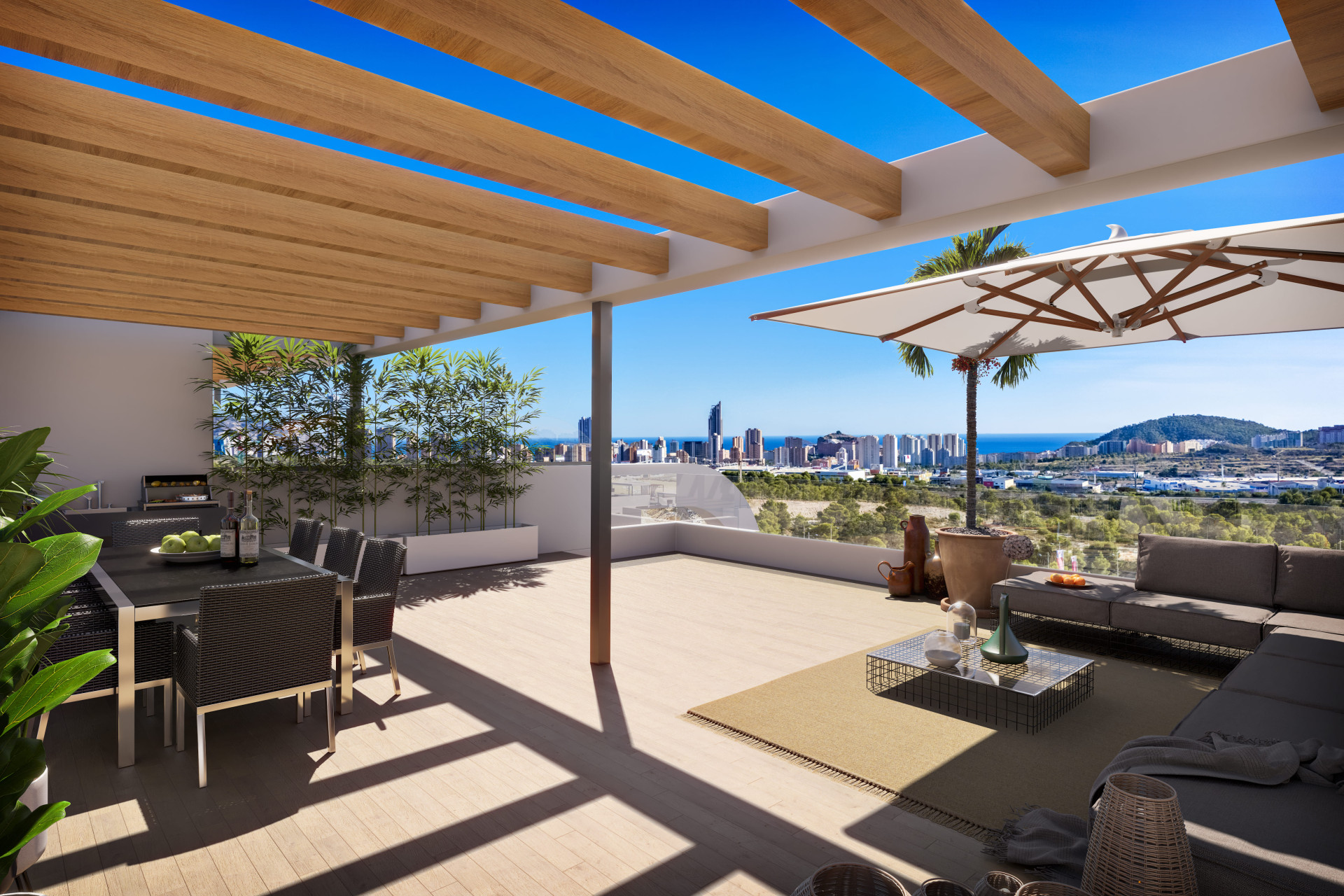 Obra nueva - Villas -
Finestrat - Carrer d´Equador 12