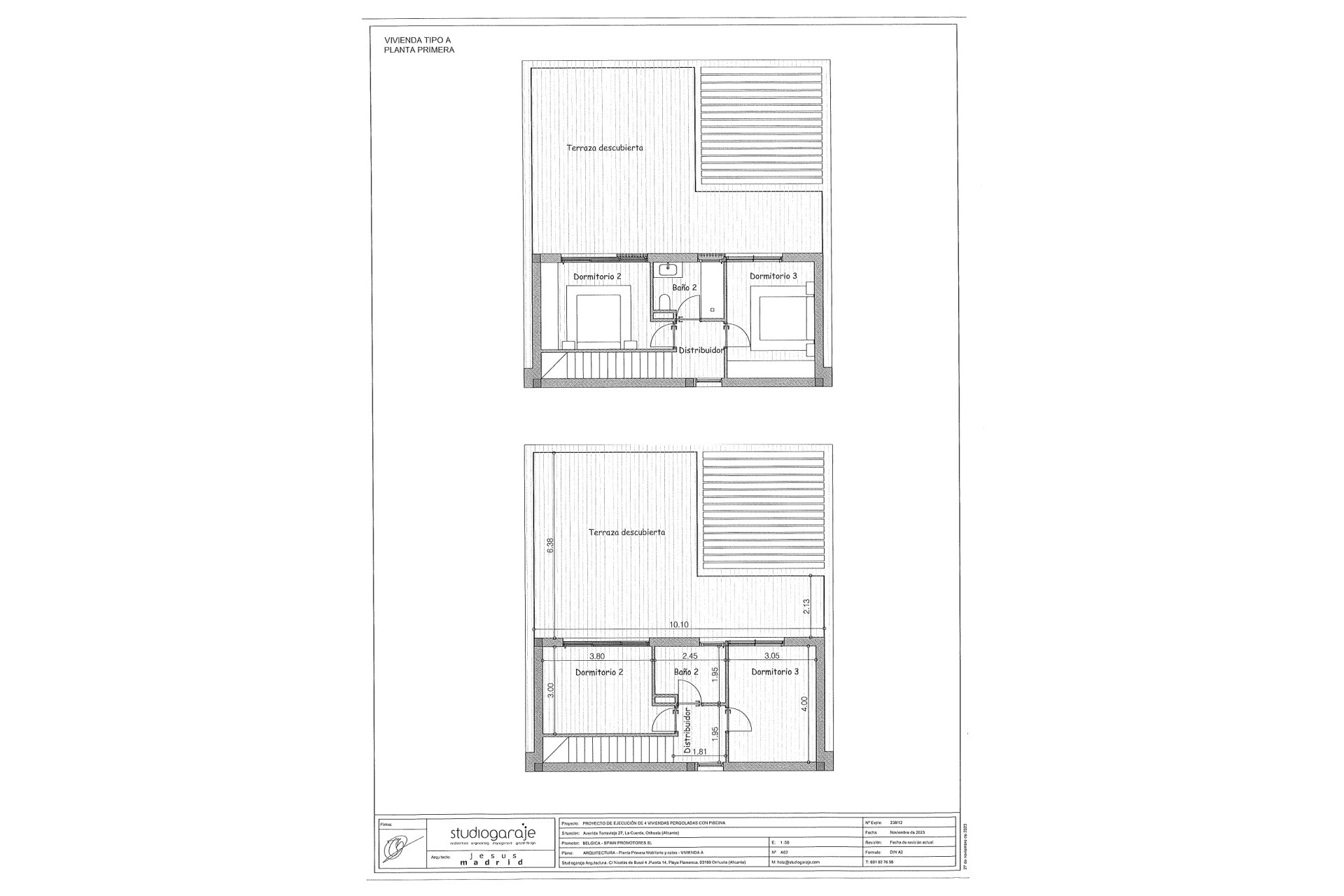 Obra nueva - Villas -
Orihuela - 03189, Avenida Torrevieja Mz II, 27