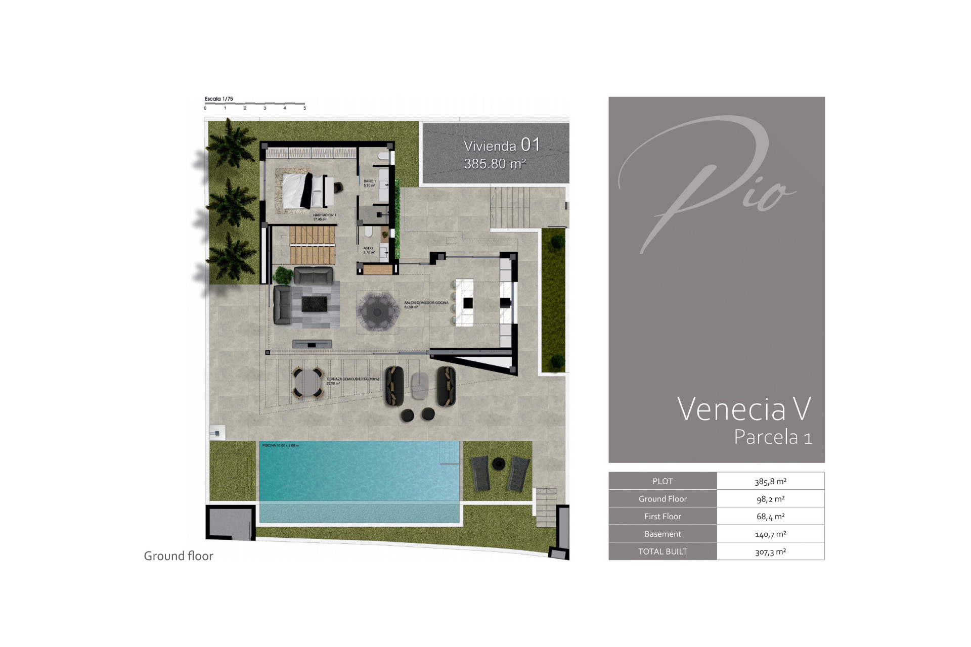 Obra nueva - Villas -
Polop - 03520