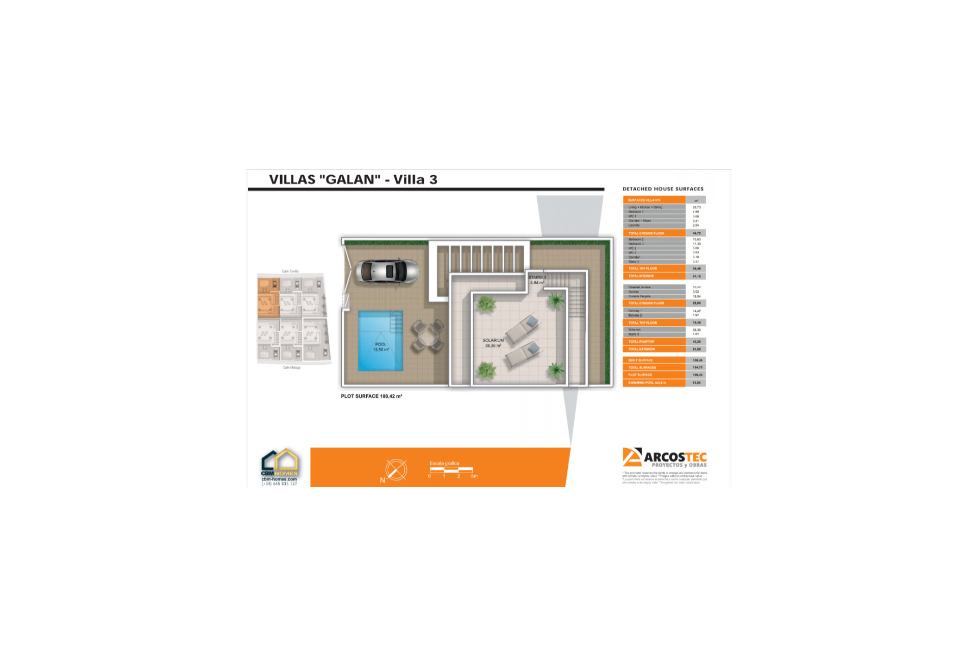 Obra nueva - Villas -
San Miguel de Salinas - 03189