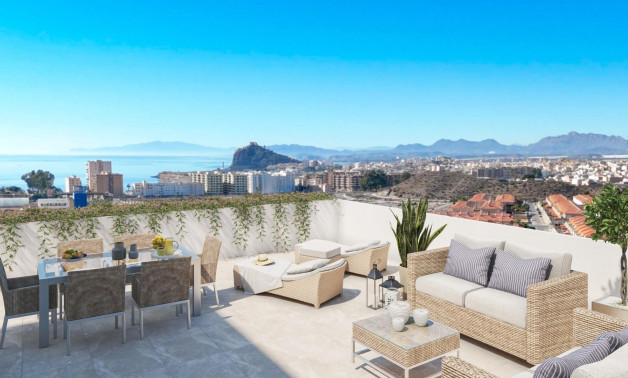Пентхаус - Новое здание - Aguilas -
                Playa del Hornillo