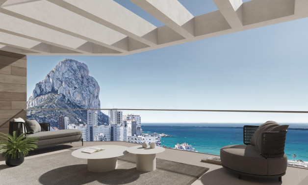 Пентхаус - Новое здание - Calpe -
                Playa Arenal
