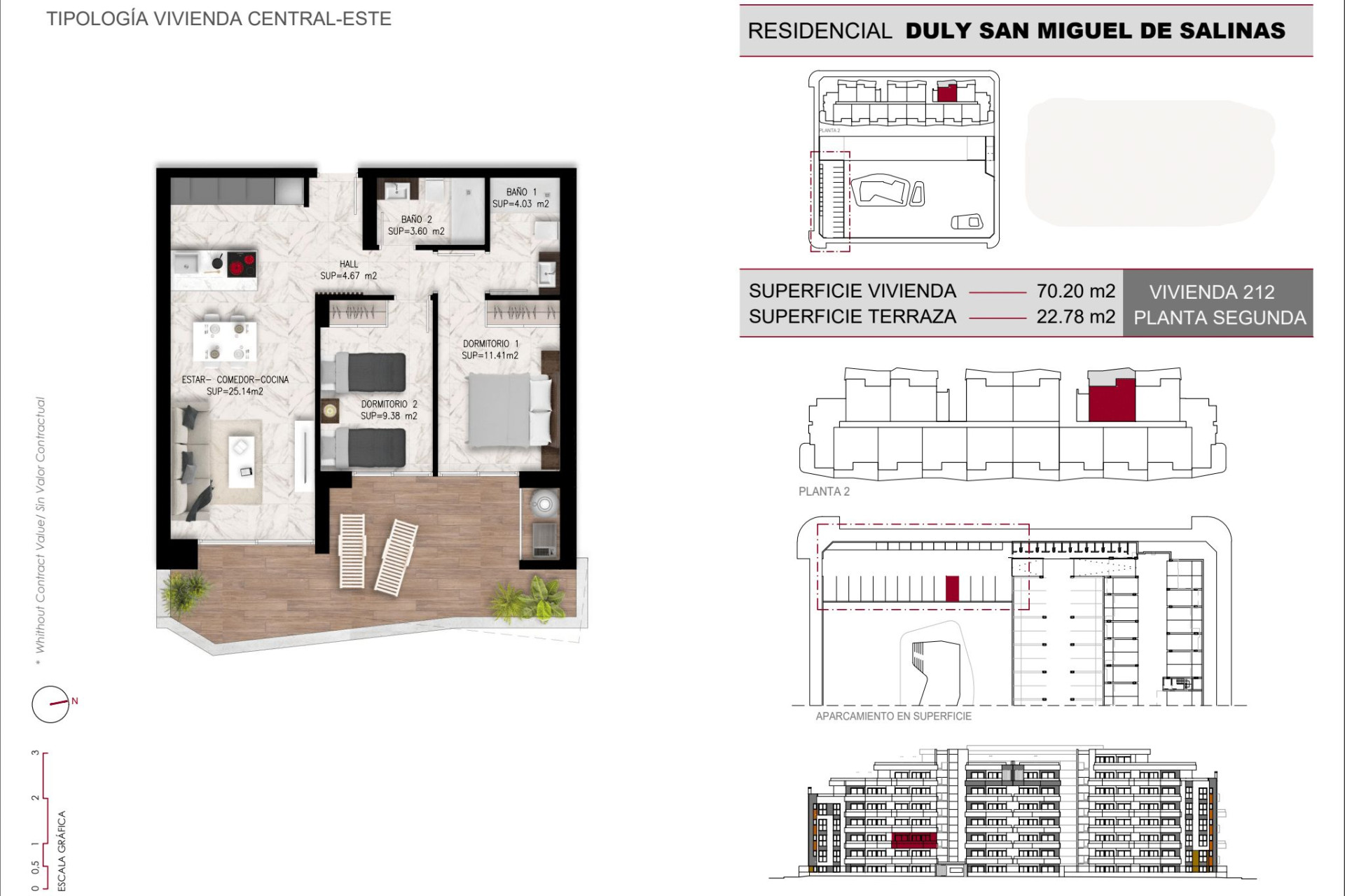 Перепродажа - Áticos -
San Miguel de Salinas - 03193