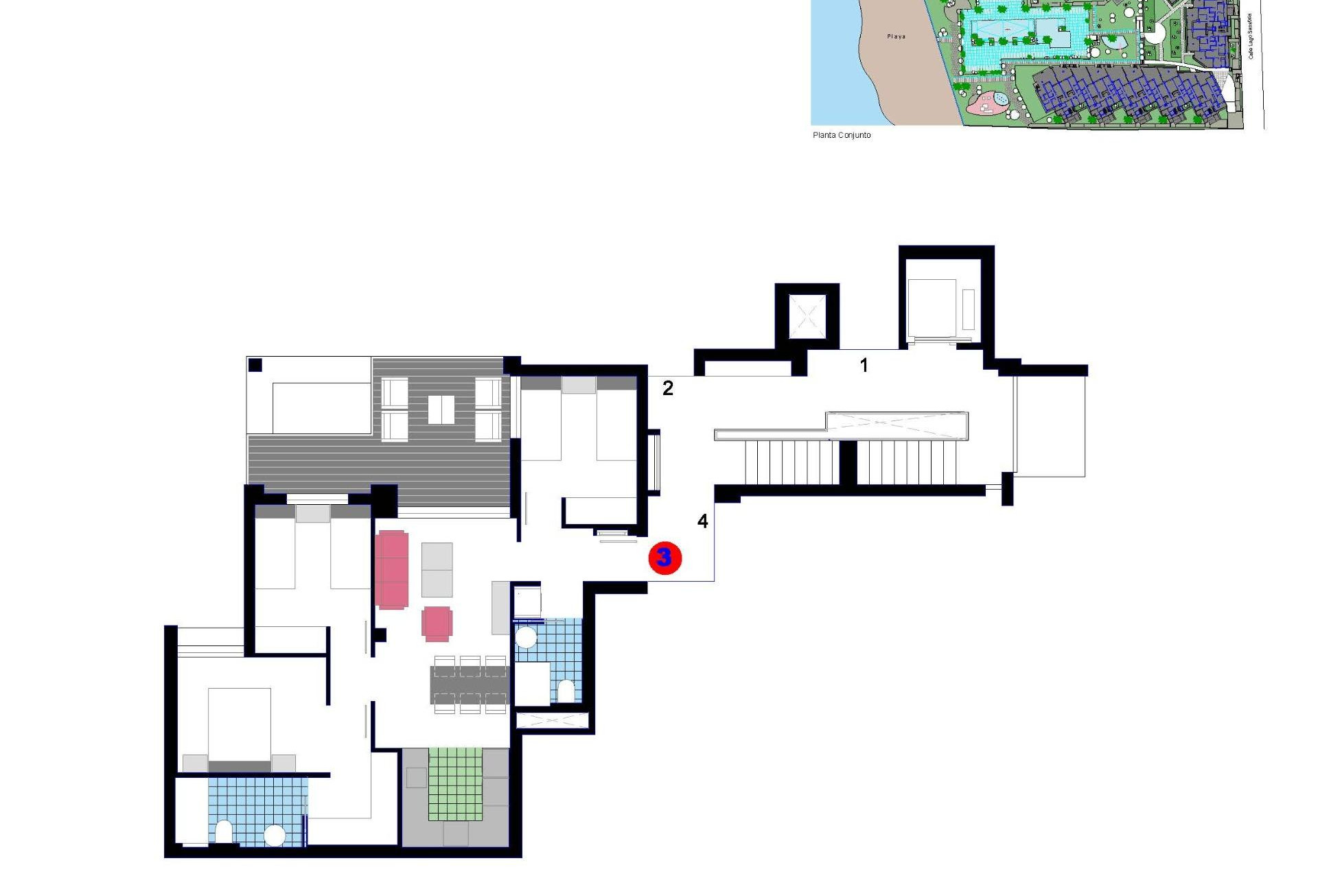 Short Term Rental - Apartment -
Denia - L´Estanyó (Marinas)