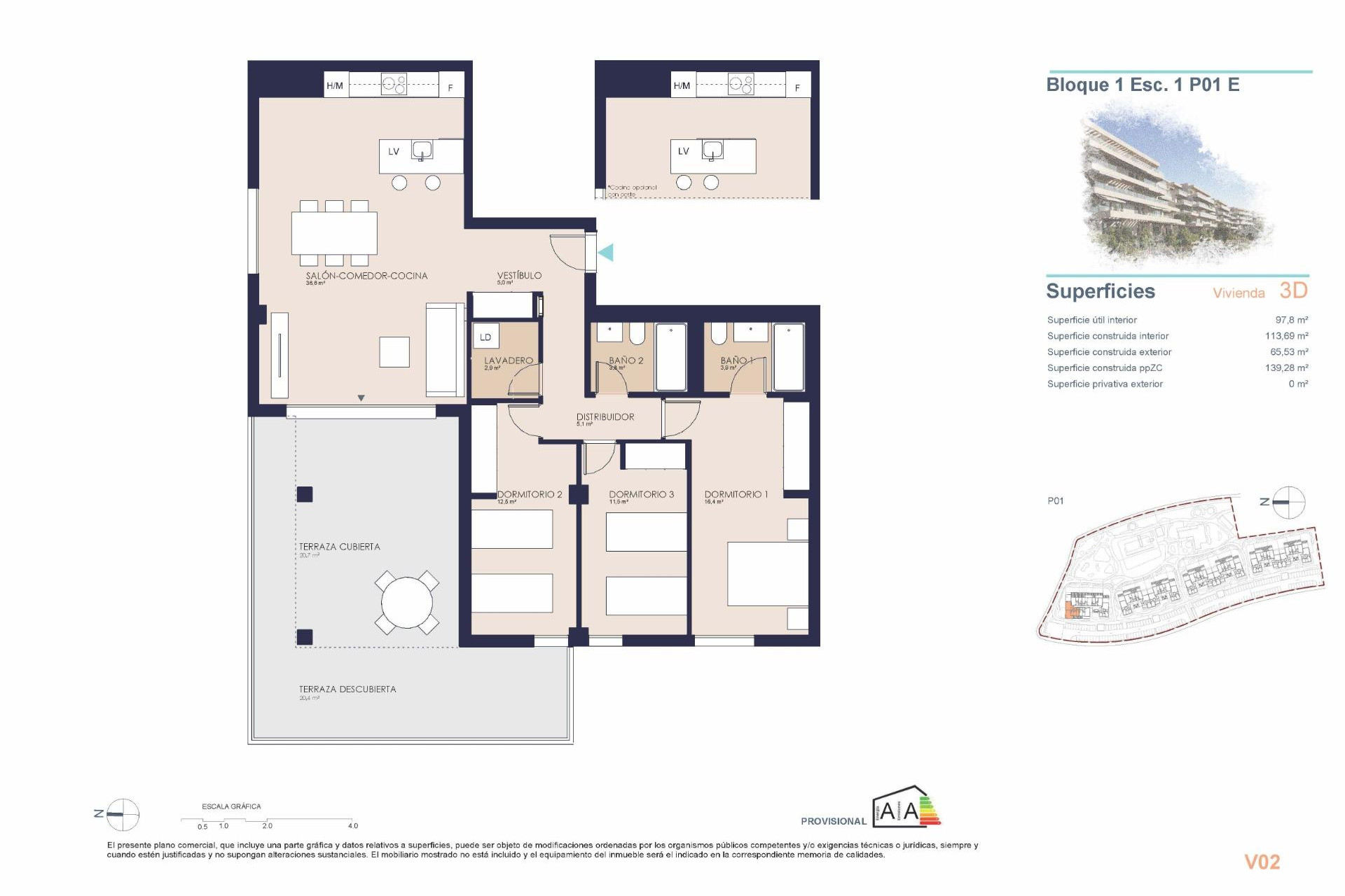 Short Term Rental - Apartment -
Denia - Playa de La Almadraba