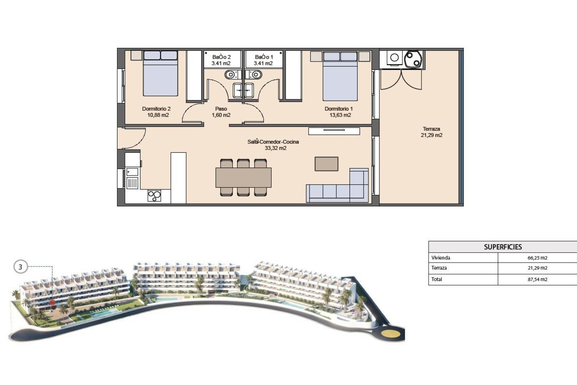 Short Term Rental - Apartment -
Finestrat - Balcón De Finestrat
