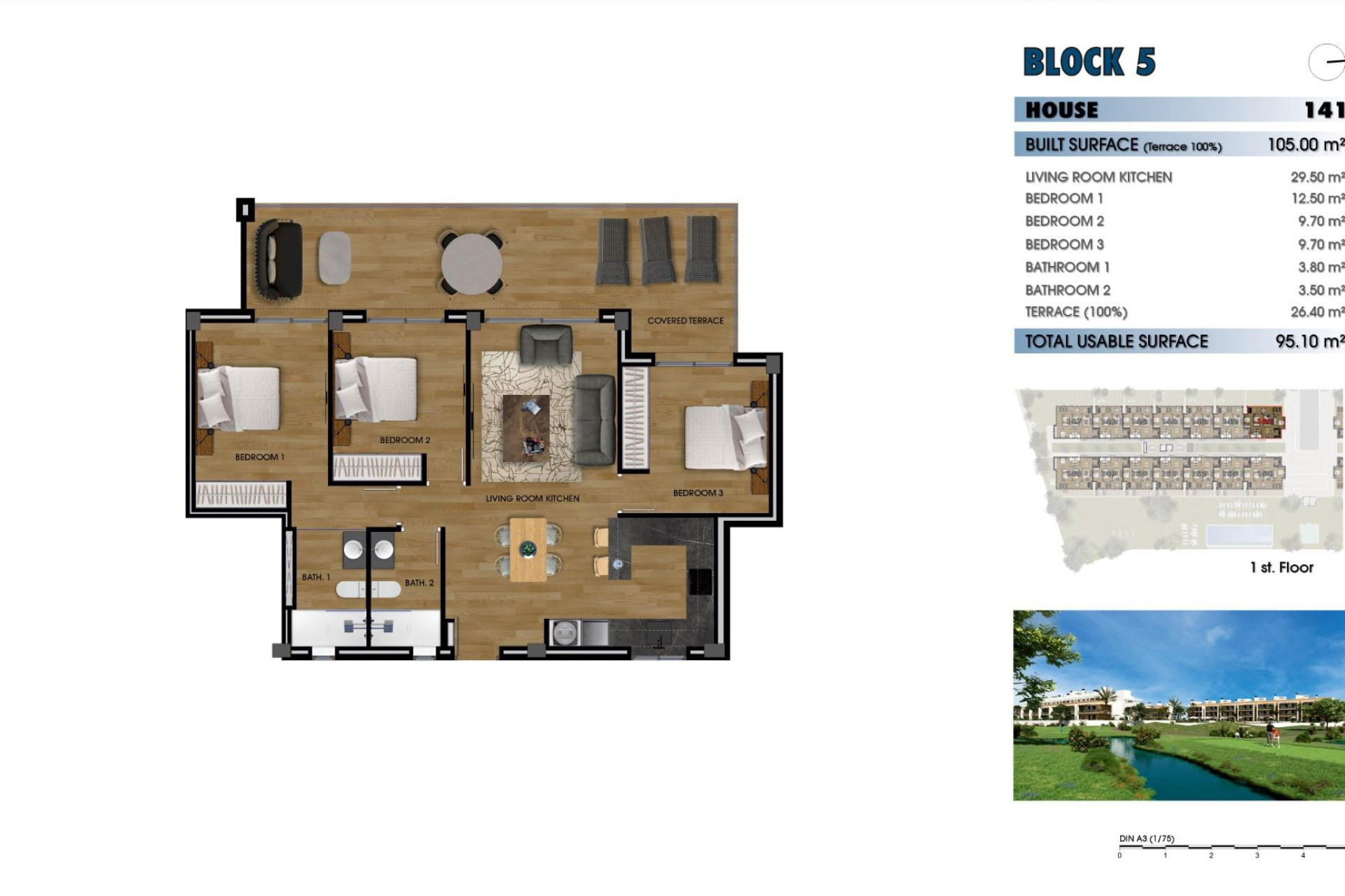 Short Term Rental - Apartment -
Los Alcazares - La Serena Golf