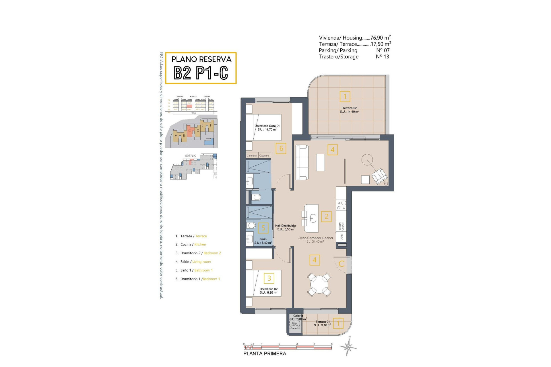 Short Term Rental - Apartment -
Los Alcazares - Serena Golf