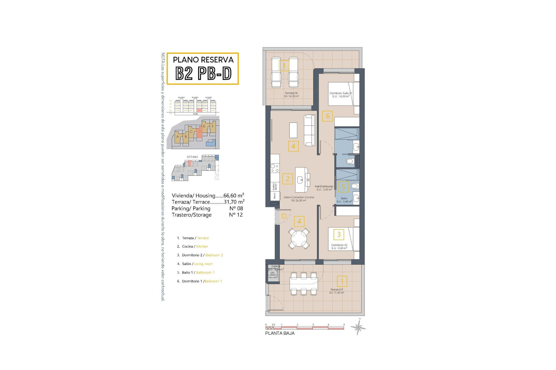 Short Term Rental - Apartment -
Los Alcazares - Serena Golf