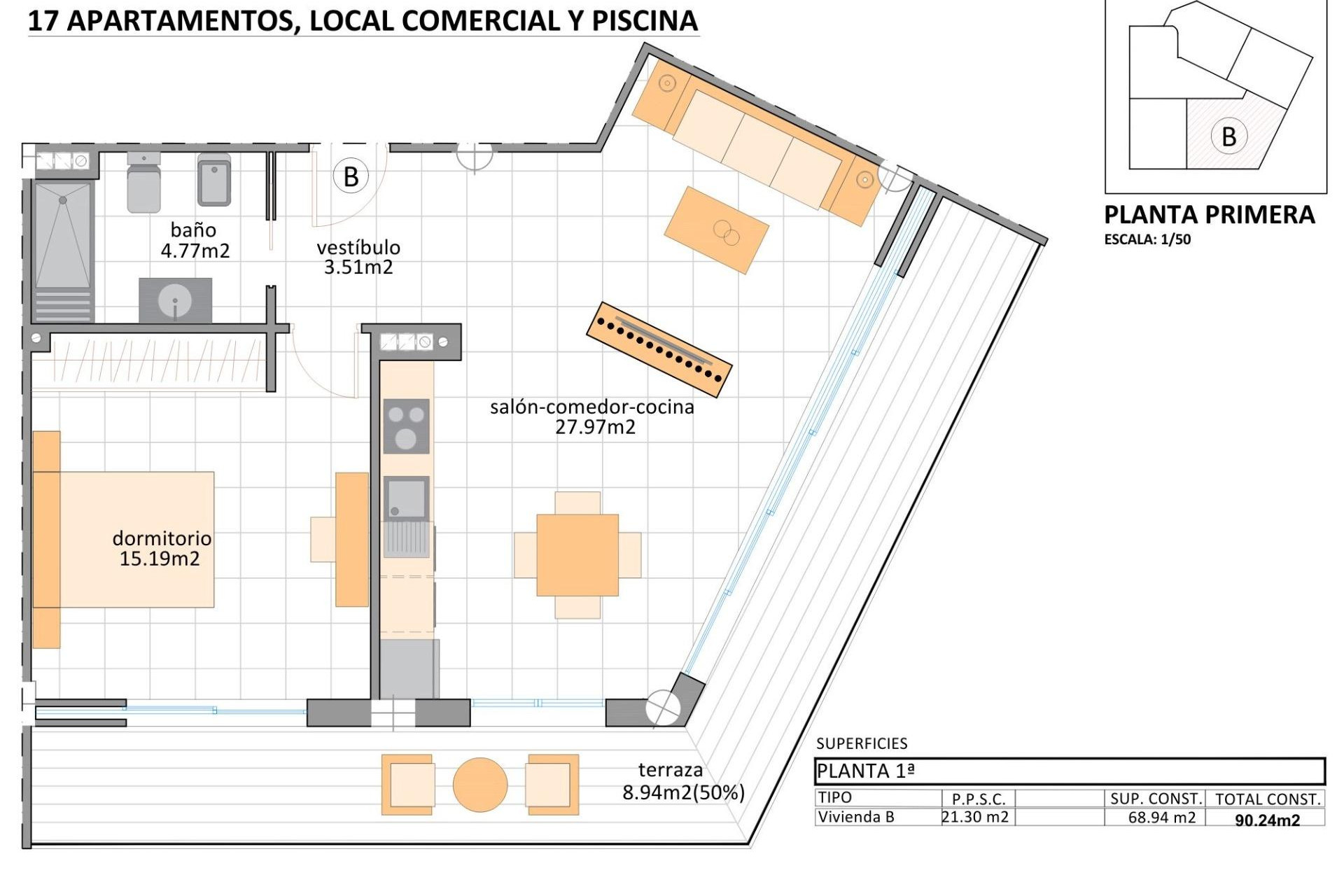 Short Term Rental - Apartment -
San Pedro del Pinatar - Lo Pagan