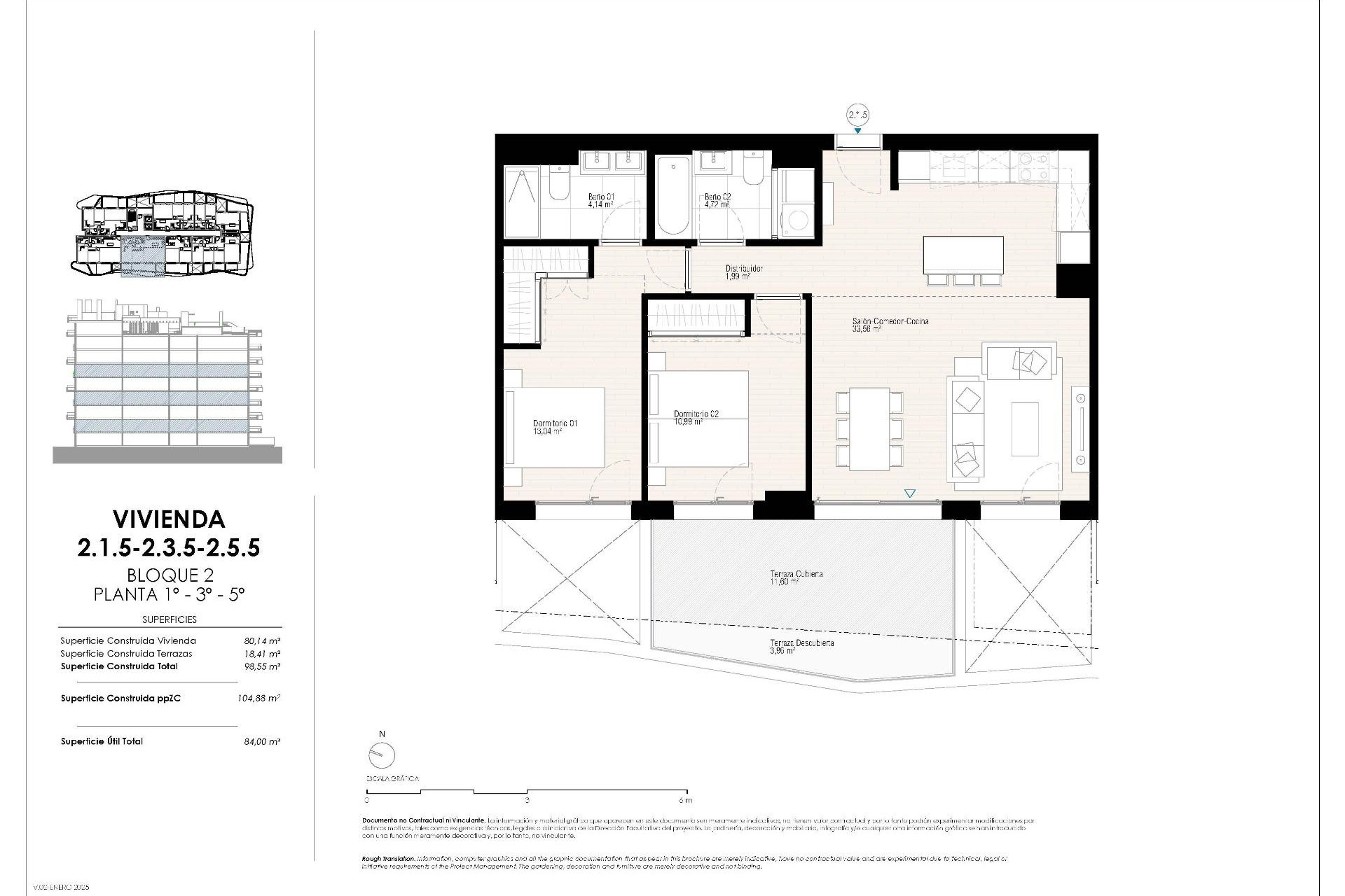 Short Term Rental - Apartment -
Villajoyosa - Playa del Torres