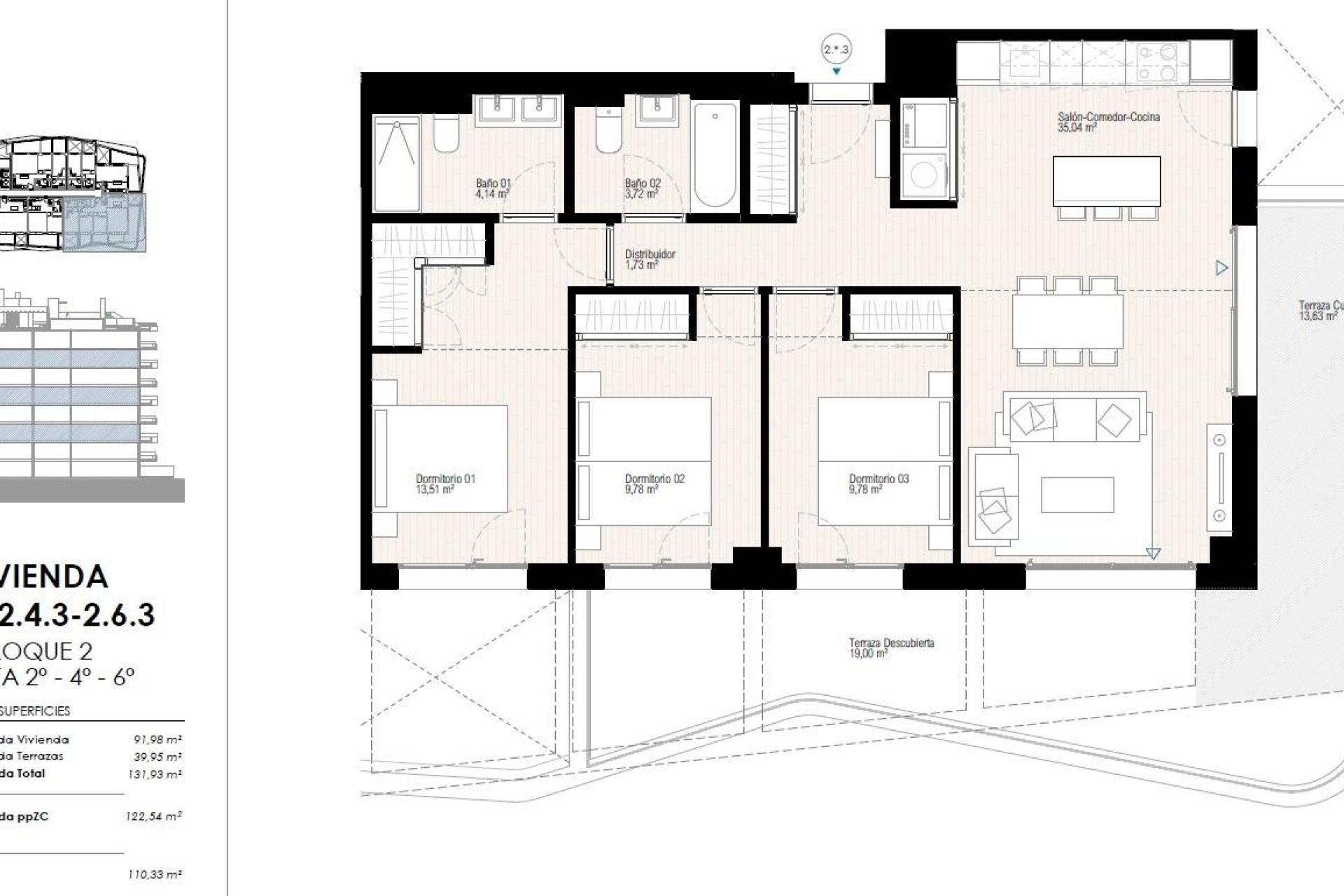 Short Term Rental - Apartment -
Villajoyosa - Playa del Torres