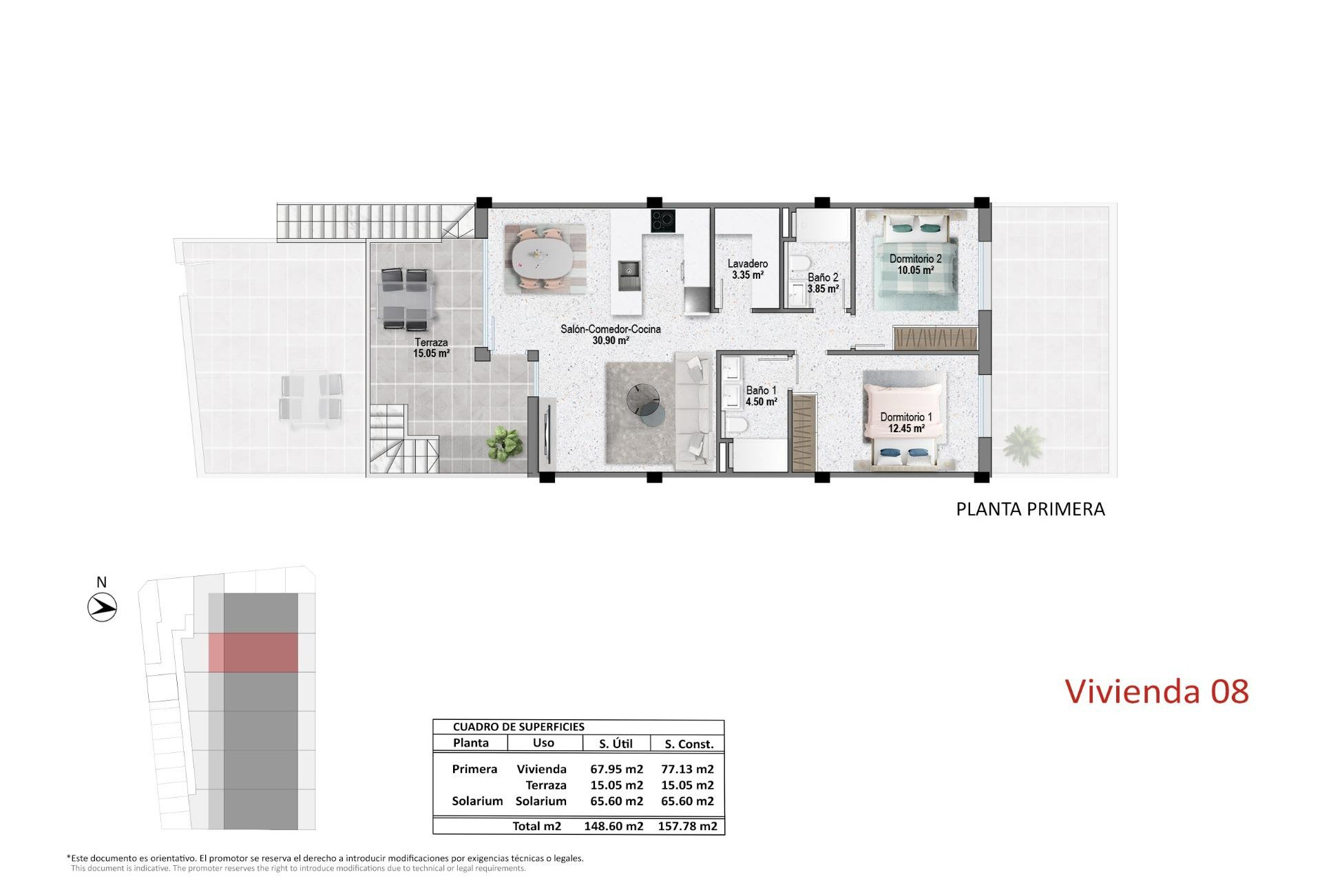 Short Term Rental - Bungalow -
Pilar de la Horadada - pueblo
