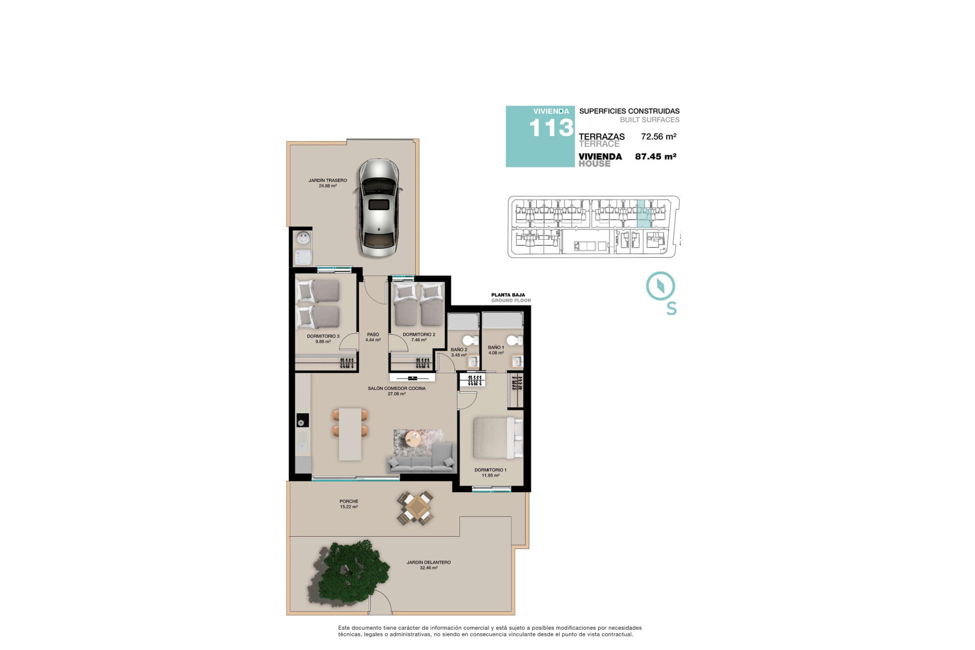 Short Term Rental - Bungalow -
Pilar de la Horadada - Torre De La Horadada