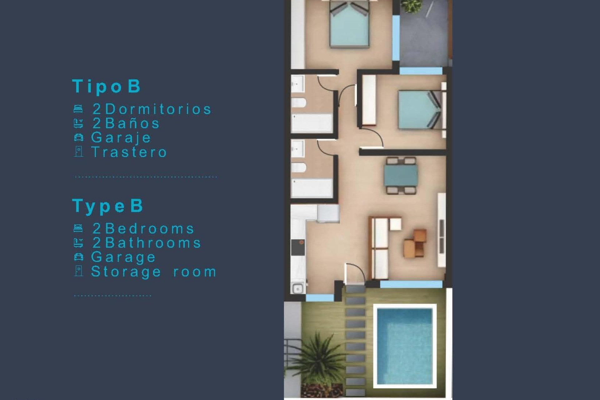 Short Term Rental - Bungalow -
San Pedro del Pinatar - Los Pinos