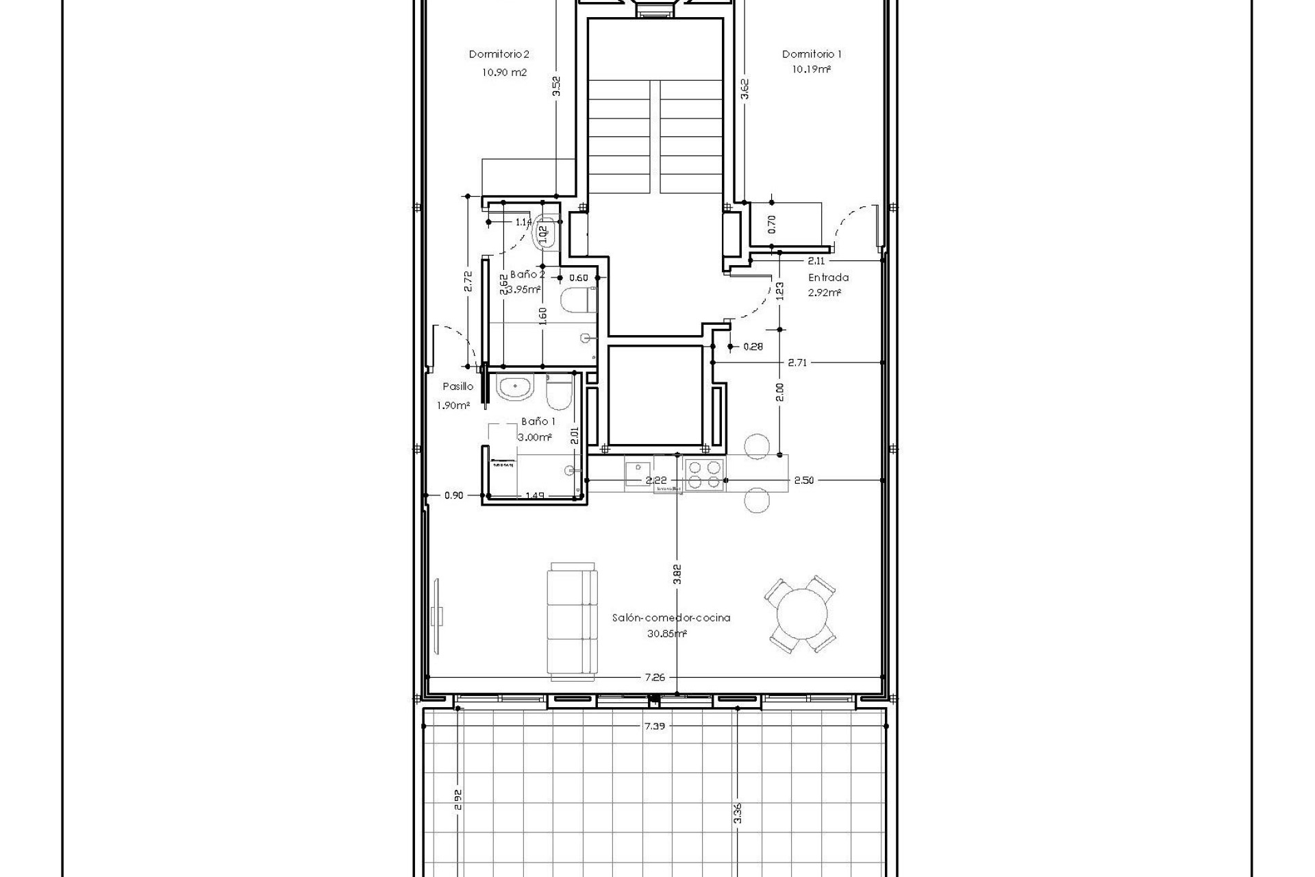 Short Term Rental - Penthouse -
Alicante - Centro