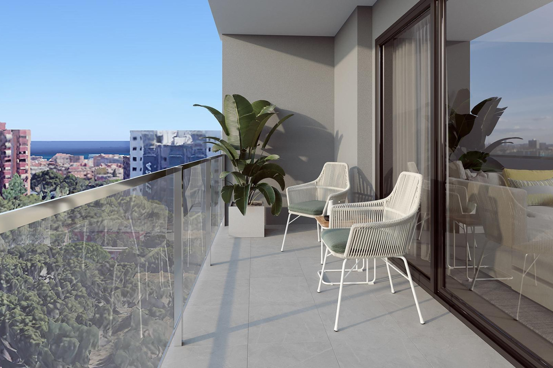 Short Term Rental - Penthouse -
Alicante - San Agustín-PAU 2