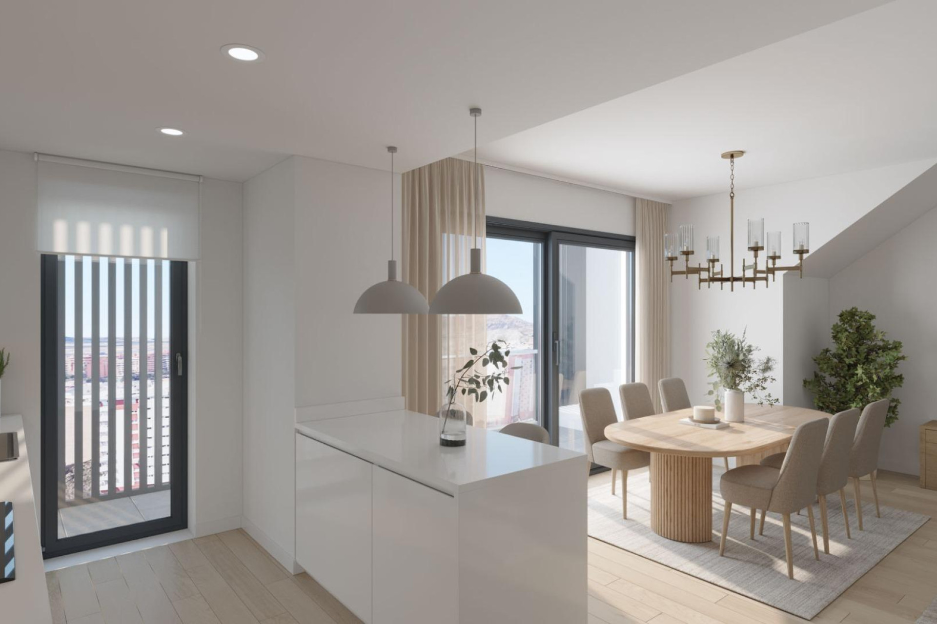 Short Term Rental - Penthouse -
Alicante - San Agustín-PAU 2